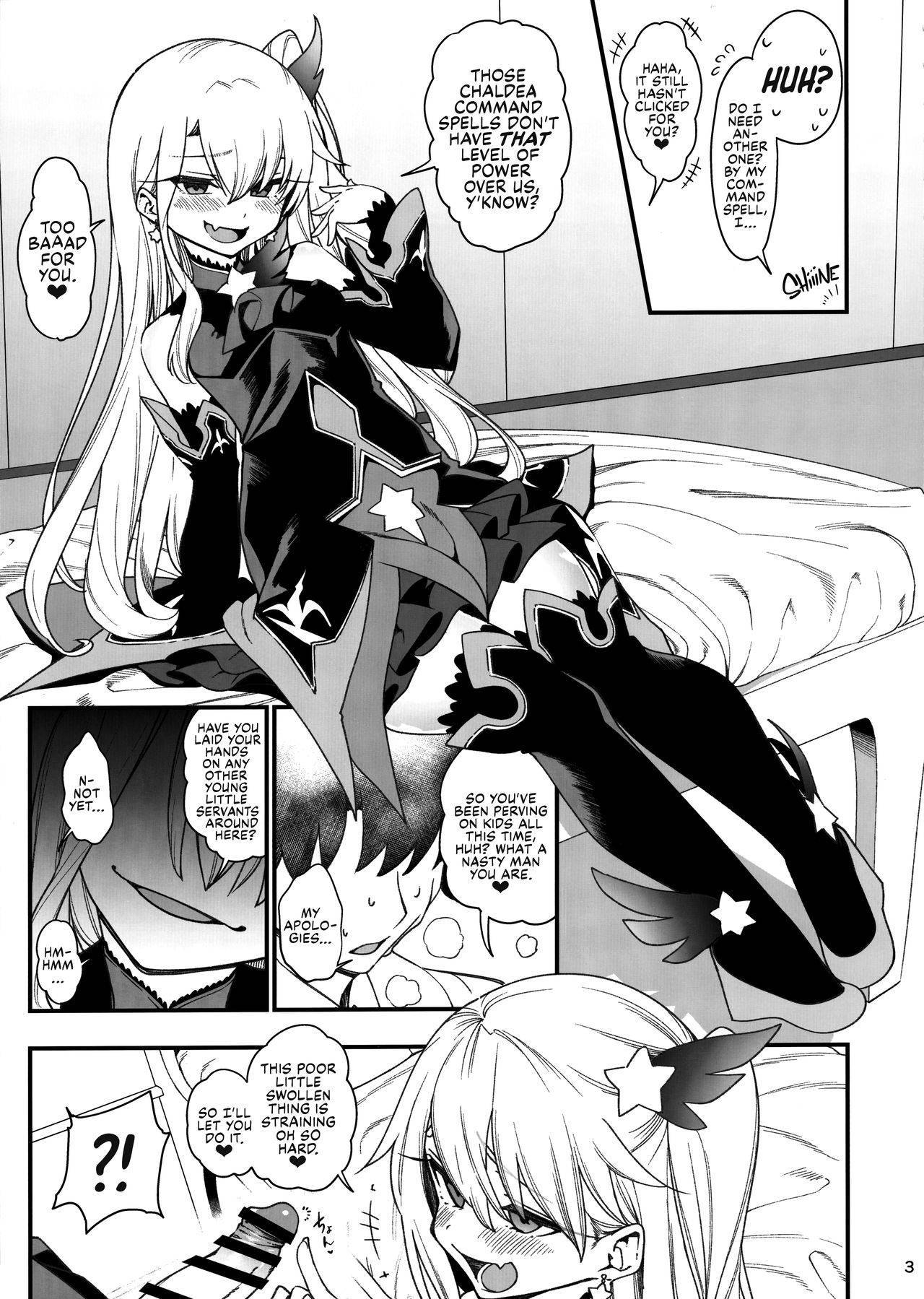 (AkihabaraDoujinsai 1) [Ranshi to Kimi to. (santa)] Mesugaki Testament Form-chan o Wakarasetai | That Slutty Little Testament Form Brat! I Want to Teach Her a Lesson! (Fate/Grand Order) [English] [Learn JP with H]