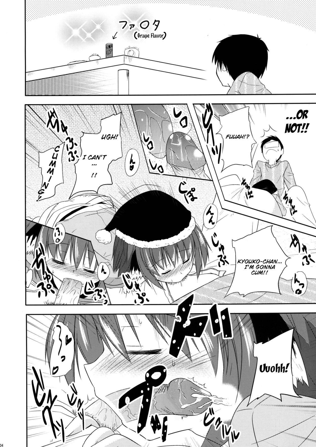 (C83) [Tonzura Douchuu (Kazawa)] Kyouko no Hibi 2.5-nichime! (Touhou Project) [English] [LoliAce] [Decensored]