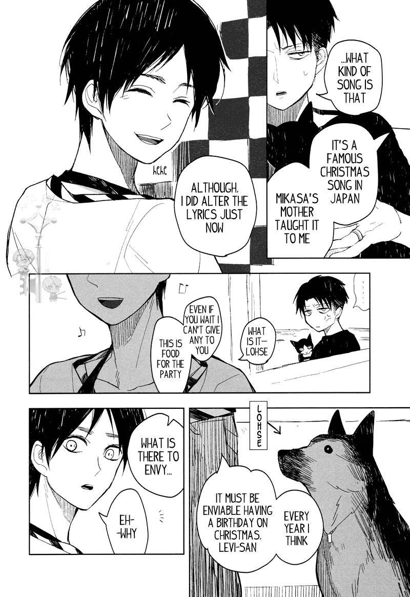 [Tokinokouji (Omatsu)] The Black and White Cat and Levi-san (Shingeki no Kyojin) [English] [Key-and-Cravat]