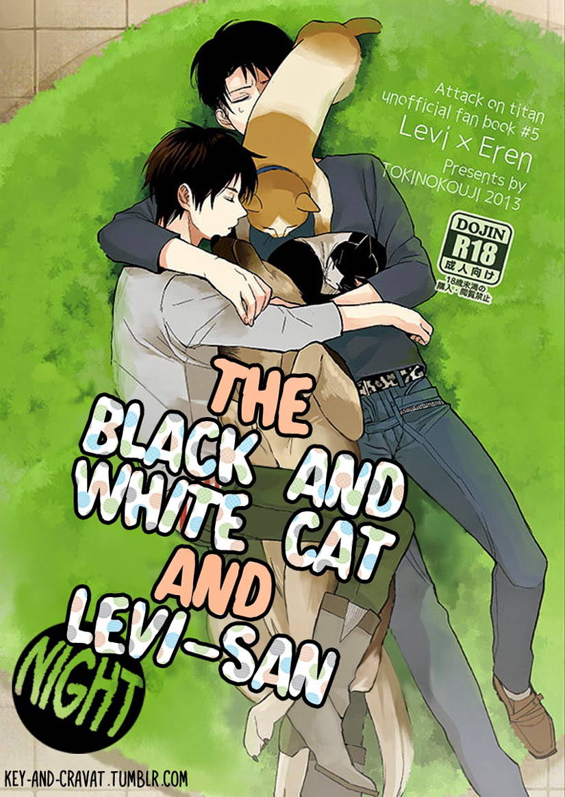 [Tokinokouji (Omatsu)] The Black and White Cat and Levi-san (Shingeki no Kyojin) [English] [Key-and-Cravat]