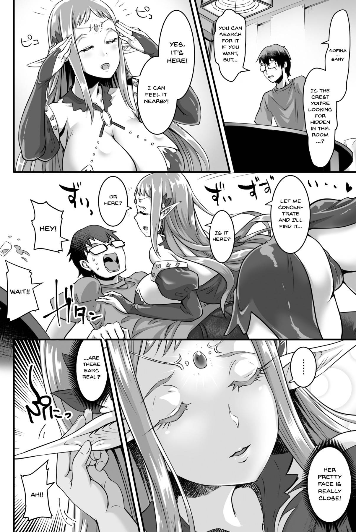 [Yuki no Kesshou (Lewis McLaren)] Kyonyuu Elf Hime Sofina ga Kita | Here Comes the Big Breasted Elf Princess Sofina [English] [Mintvoid / Lance]