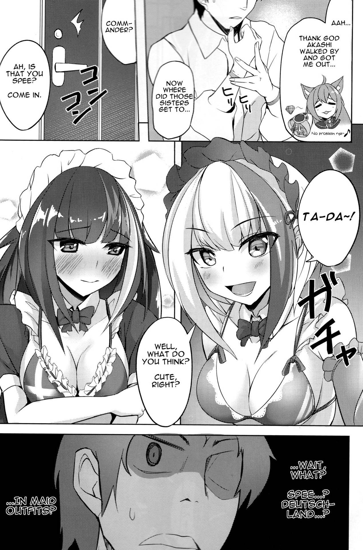 (C96) [BINZOKO (sinobiin)] Deutsch to Do-Ecchi (Azur Lane) | Deutsch Double Ecchi [English] [Darg777]