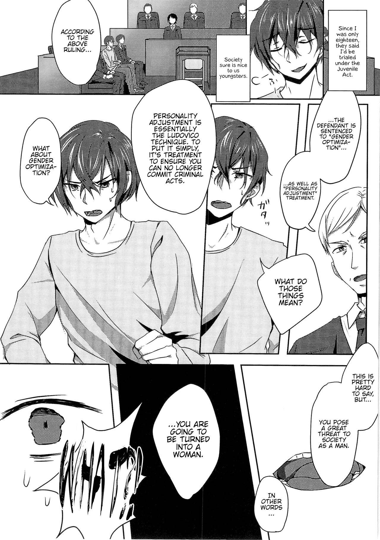 (C91) [TSF no F (Haruno Suzune)] Clockwork Eve Chapter 1 | Kikaishikake no Eve Ch. 1 (TSF no F no Hon Sono 3 no Jou) [English] {Hennojin}