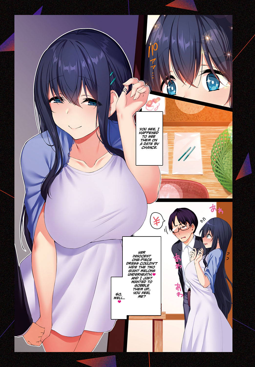 [Satou Kuuki] Shino Channel ~Kareshi Mochi Bungaku JK Uwakiroku~ Part. 1 | Shino Channel: Cheating Records of a Bookworm High School Girl with a Boyfriend Part. 1 (COMIC Anthurium 2021-01) [English] [WataTL] [Digital]