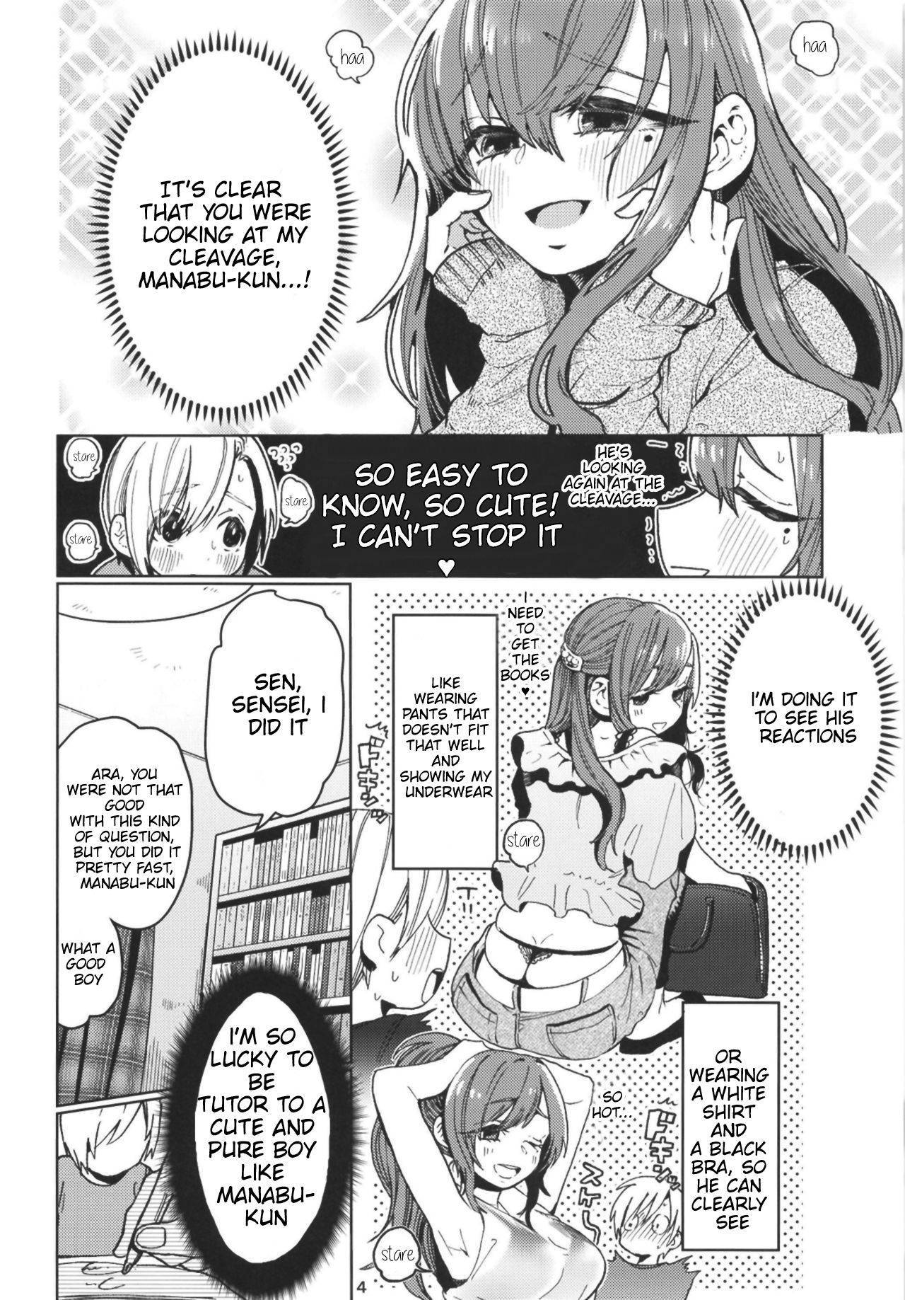 (C95) [Shirotsumekusa (Nozawa Yukiko)] Karakai Onee-san ga Kaeriuchi ni Au Hon | The book where the teasing onee-san gets it back [English] [Shinmei]