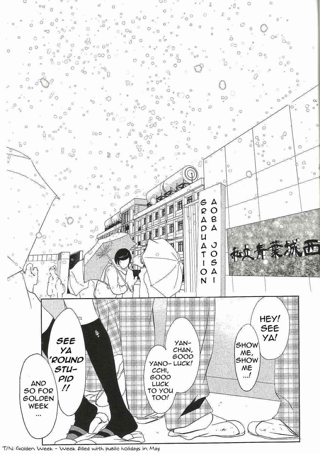 (HaruCC20) [BetsusatsuValibo (Ichinose Yuma)] Owari no Sangatsu de Kimi o Matsu (Shohan B5) (Haikyuu!!) [English]