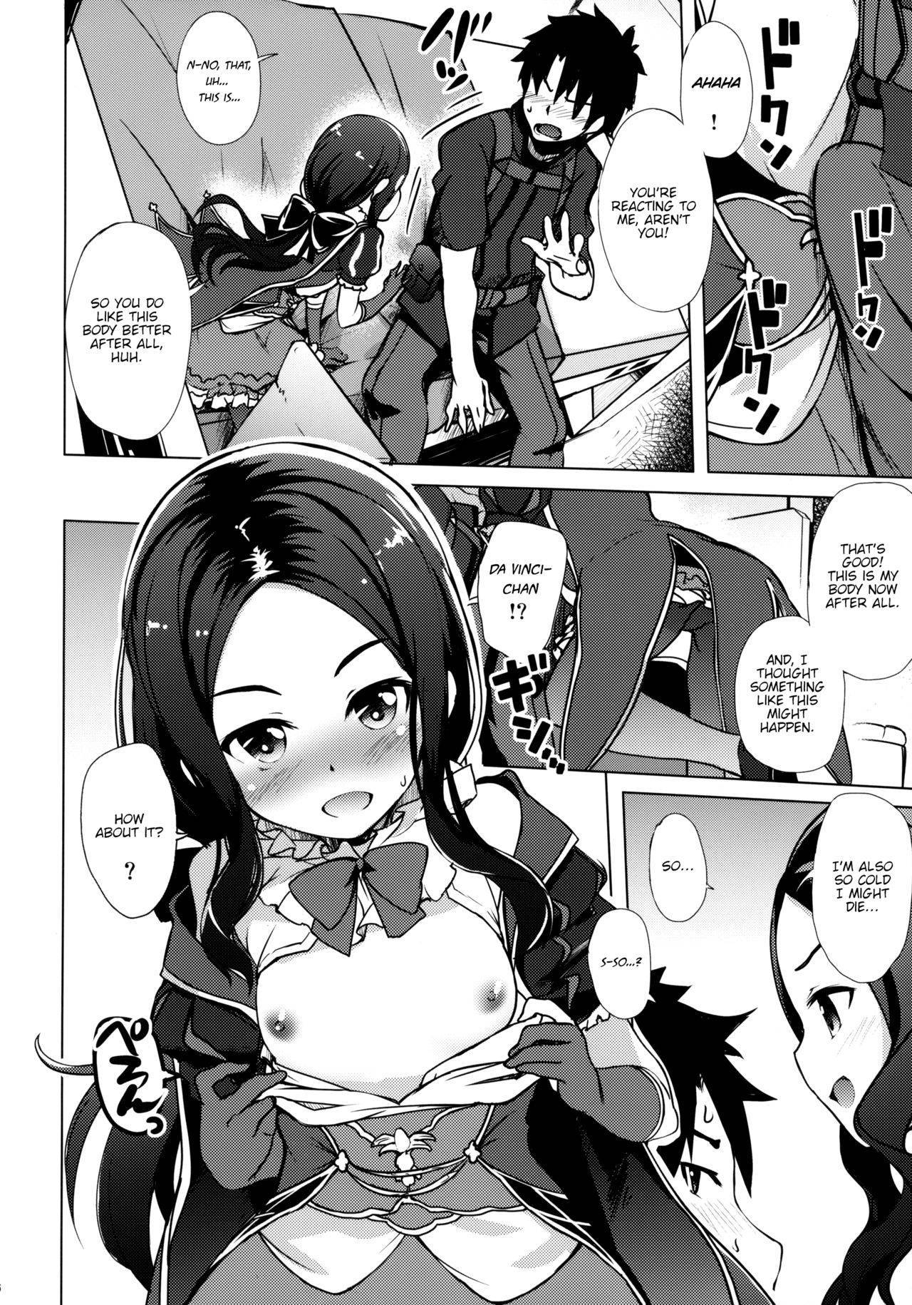 (COMIC1☆13) [Part K (Hitsujibane Shinobu)] Youjo no Da Vinci-chan wa Moteamasu (Fate/Grand Order) [English] [LoliAce]