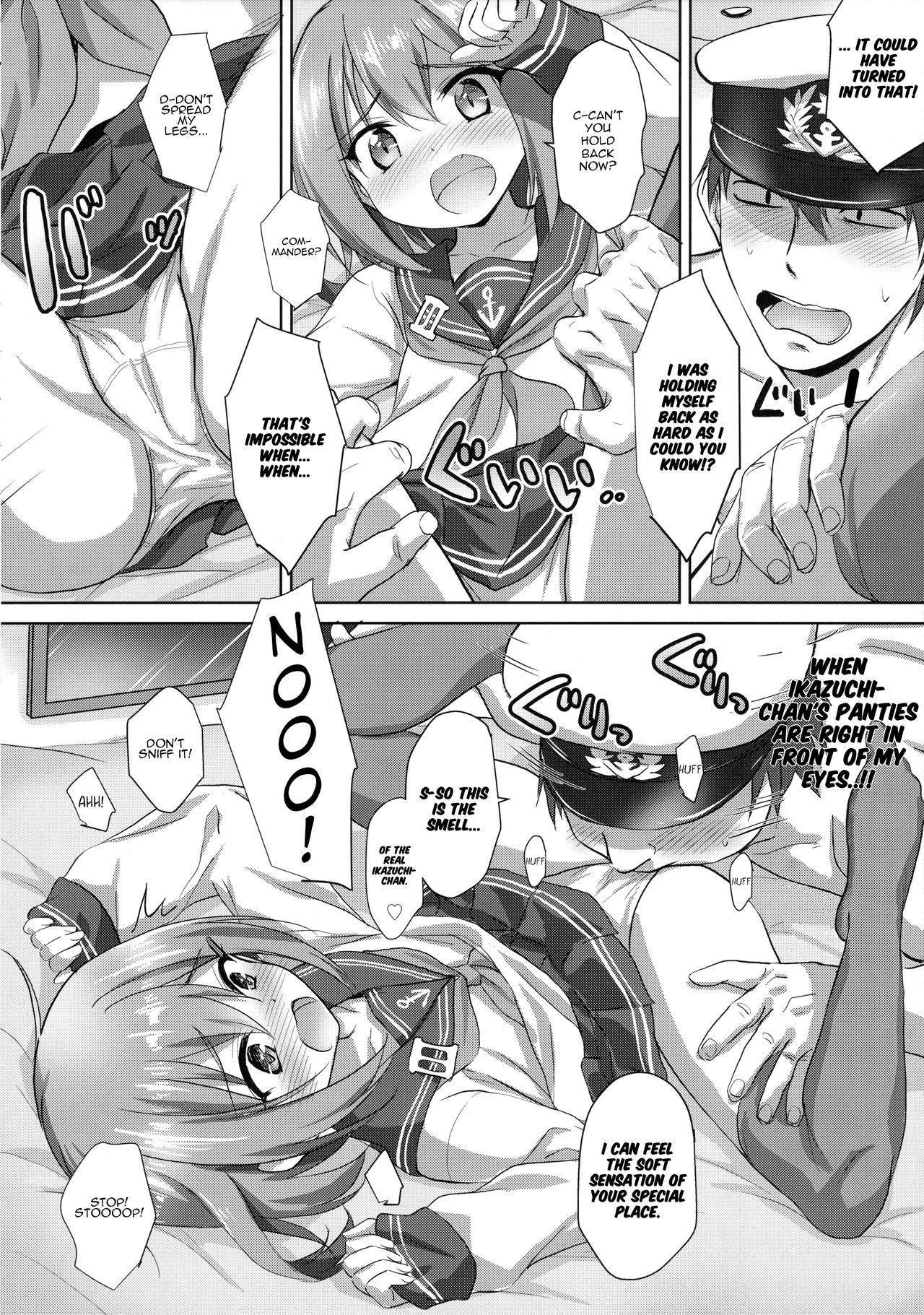 (C90) [54BURGER (Marugoshi)] Gomen ne Ikazuchi-chan (Kantai Collection -KanColle-) [English] [SomeGuyWith]