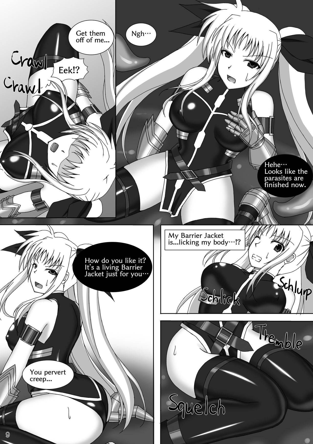 [Misty Wind (Kirishima Fuuki)] Toraware no Shitsumukan | Fate in Captivity (Mahou Shoujo Lyrical Nanoha) [English] [DLSite] [Digital]