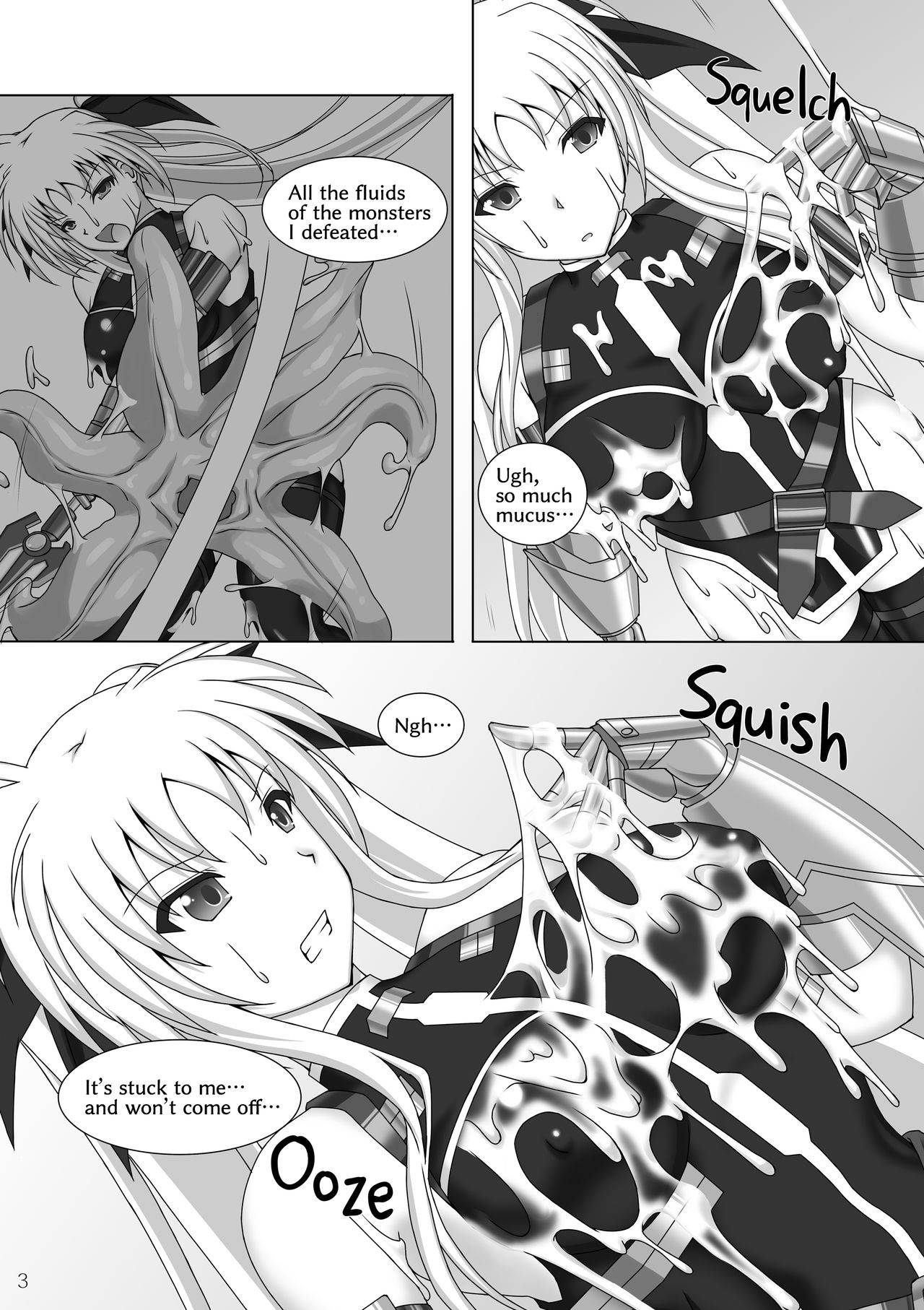 [Misty Wind (Kirishima Fuuki)] Toraware no Shitsumukan 3 | Fate in Captivity 3 (Mahou Shoujo Lyrical Nanoha) [English] [DLSite] [Digital]