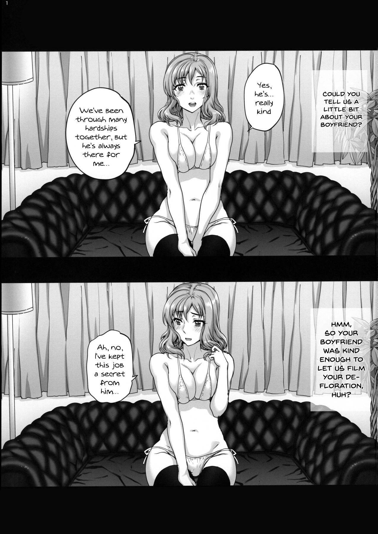 (COMIC1☆15) [Magono-Tei (Carn)] Kareshi ni Naisho de 2 Nama Rankou...Shichaimashita. | Keep This A Secret From My Boyfriend 2 - I Had... Raw Group Sex [English] {Doujins.com}