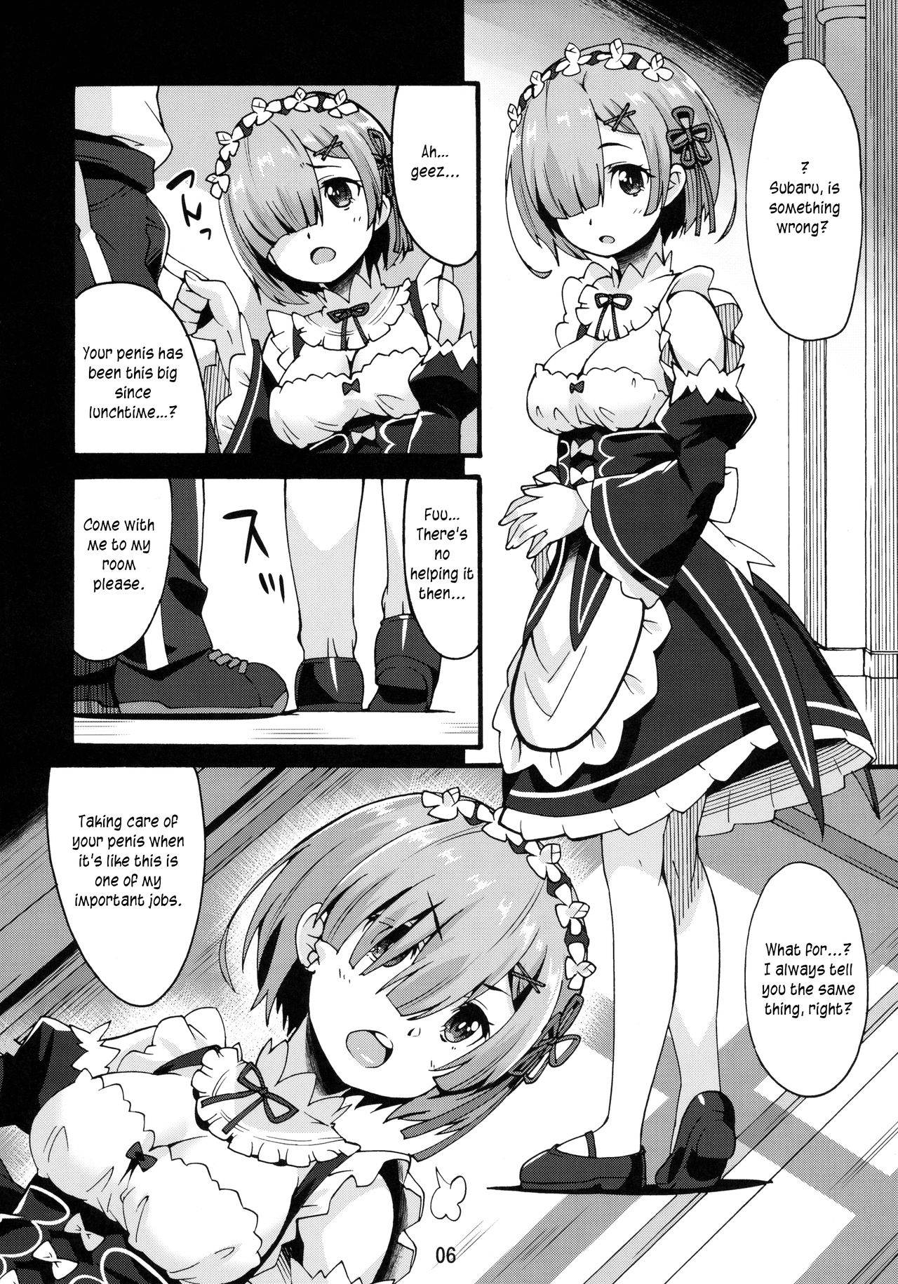 (C91) [Makuu Gundan (Shinozuka Atsuto)] Rem no Hitori Asobi | Rem’s Playing by Herself (Re:Zero Kara Hajimeru Isekai Seikatsu) [English] {Awesome Sauce}