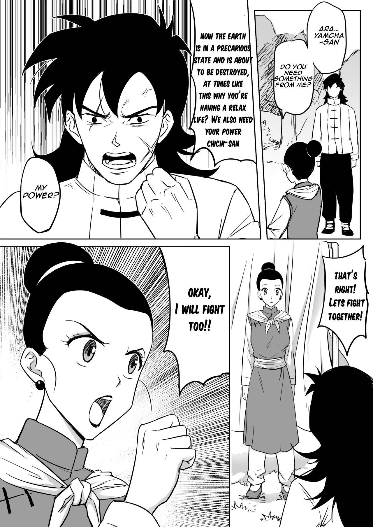 Special Training With Dumb House Wife (Dragon Ball Super)