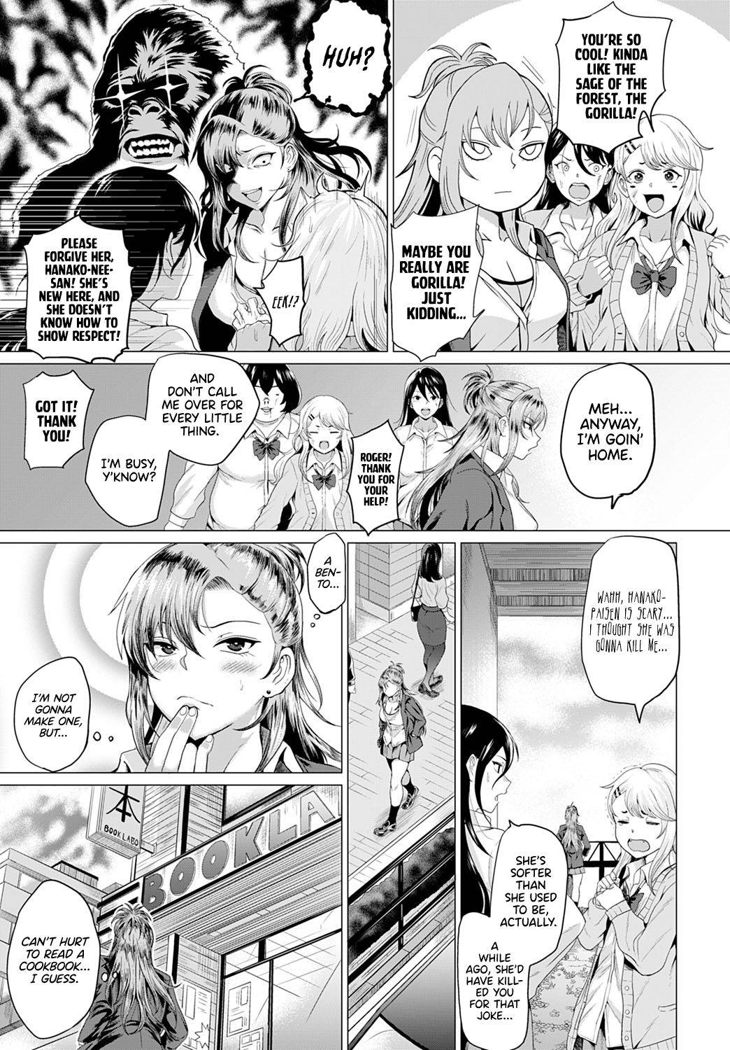 [Chicken] Boku to Furyou to Okujou de | On the Rooftop, with the Delinquent (COMIC Anthurium 2020-06) [English] [RedLantern] [Digital]