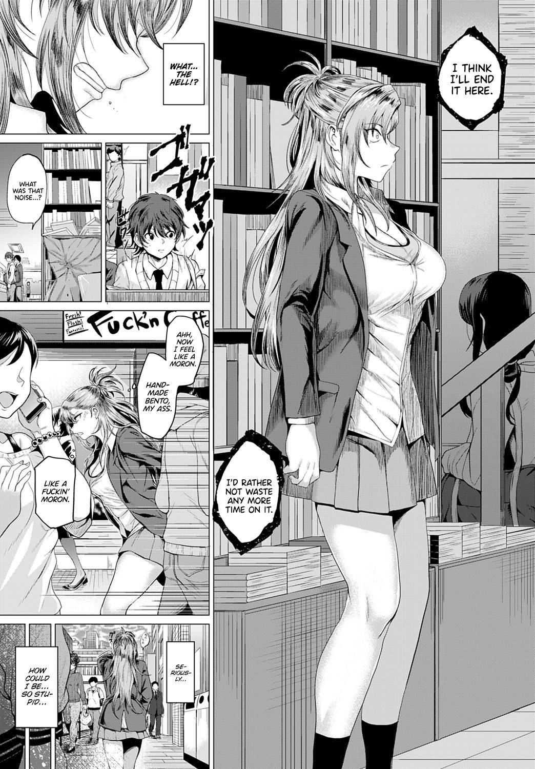 [Chicken] Boku to Furyou to Okujou de | On the Rooftop, with the Delinquent (COMIC Anthurium 2020-06) [English] [RedLantern] [Digital]