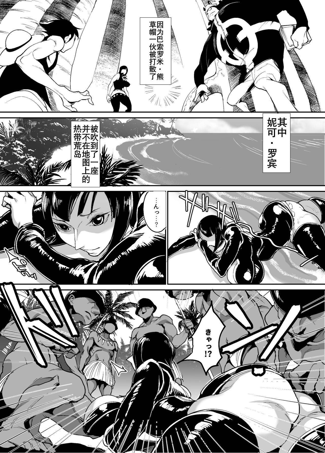 [REM9 (Hamiltan)] Nico Robin no Ibunka Kouyuuroku | 女考古学家异文化交流行 (One Piece) [Chinese] [K记翻译] [Digital]