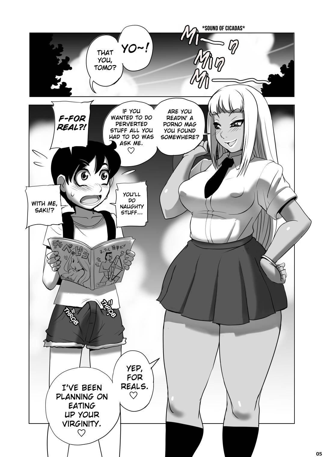 [Penguindou] Omae no Doutei Kuu Tsumori dattashi | My Plan Was To Devour Your Virginity [English] [Jashinslayer] [Digital]