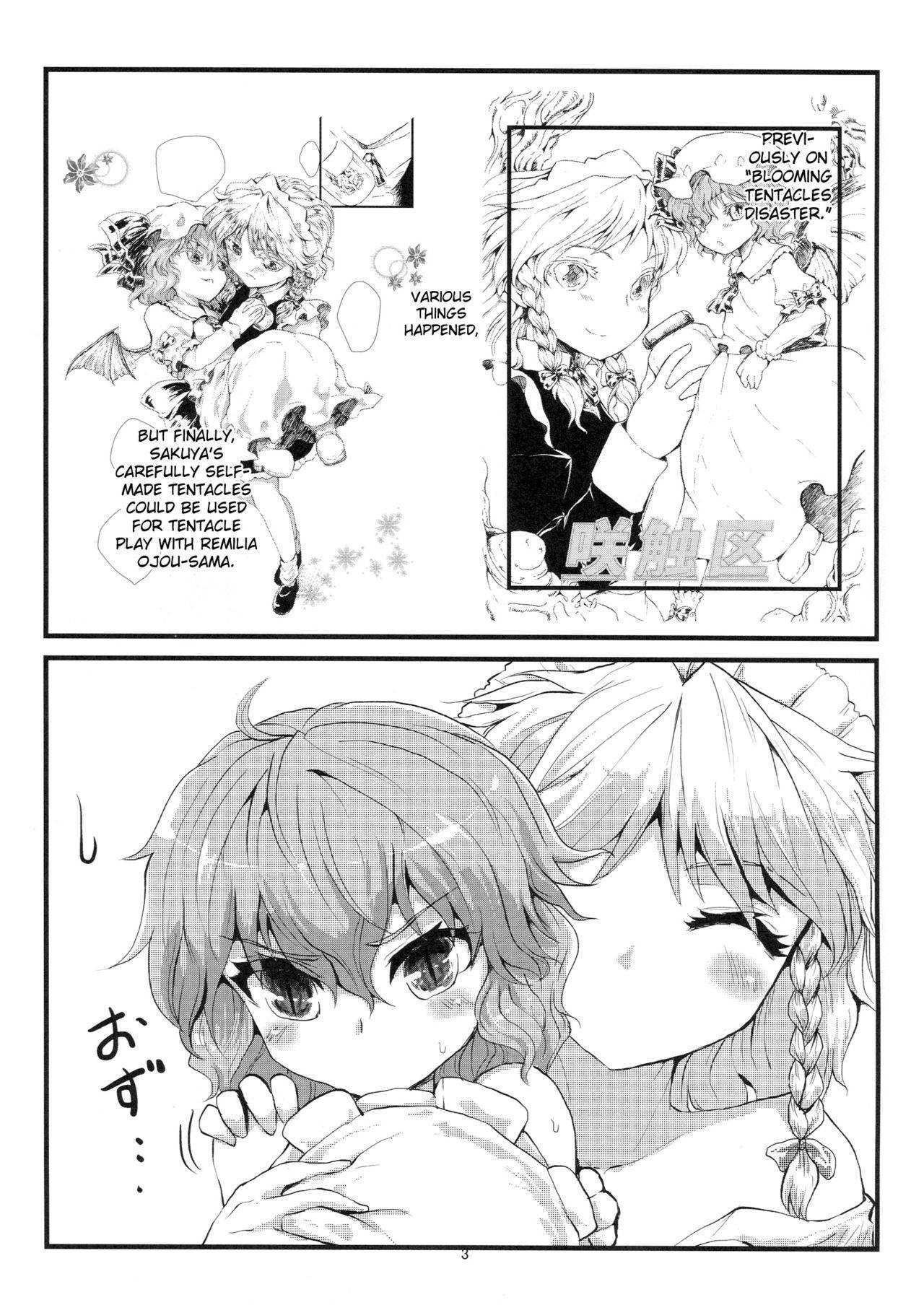 (Reitaisai 10) [Kuma no Mori (Kumataro)] Tentacle Area in Bloom (Touhou Project) [English] [EroGPx]