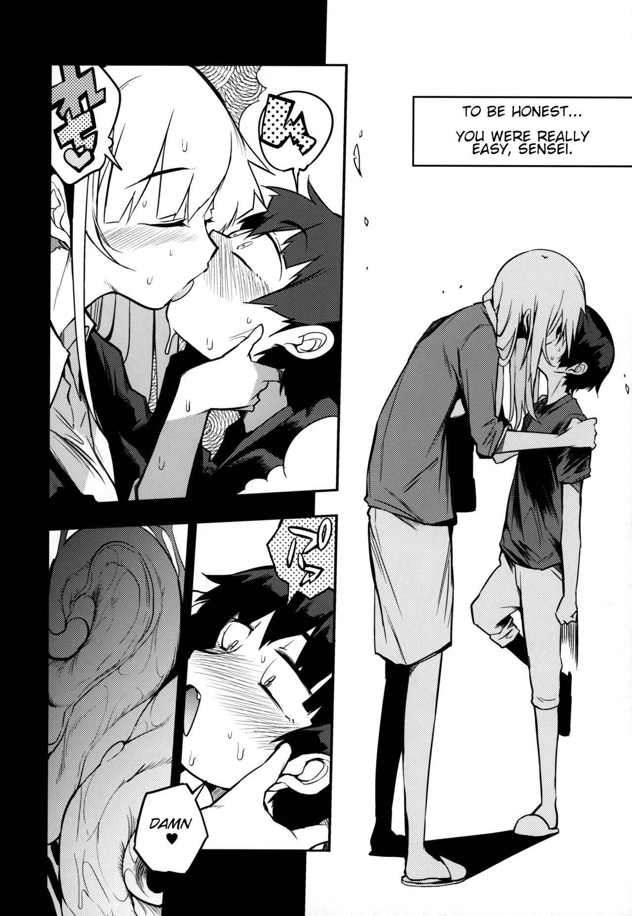 (COMITIA128) [Naitou2 (F4U)] Soku Ochi Sensei Saimin Commentary ♥ | Teacher's Instant Loss Hypnosis Commentary ♥ [English]