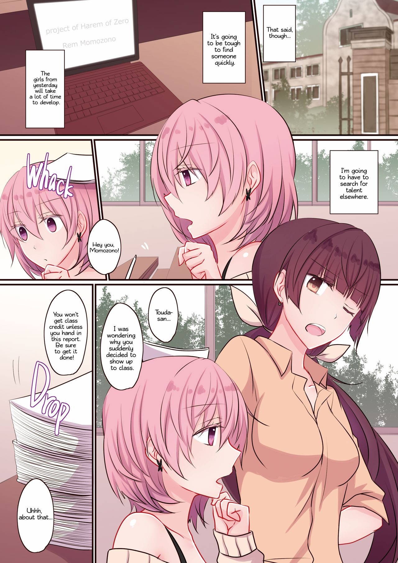 [434 Not Found (isya)] Harem of Zero [English] [Yuri-ism] [Decensored]