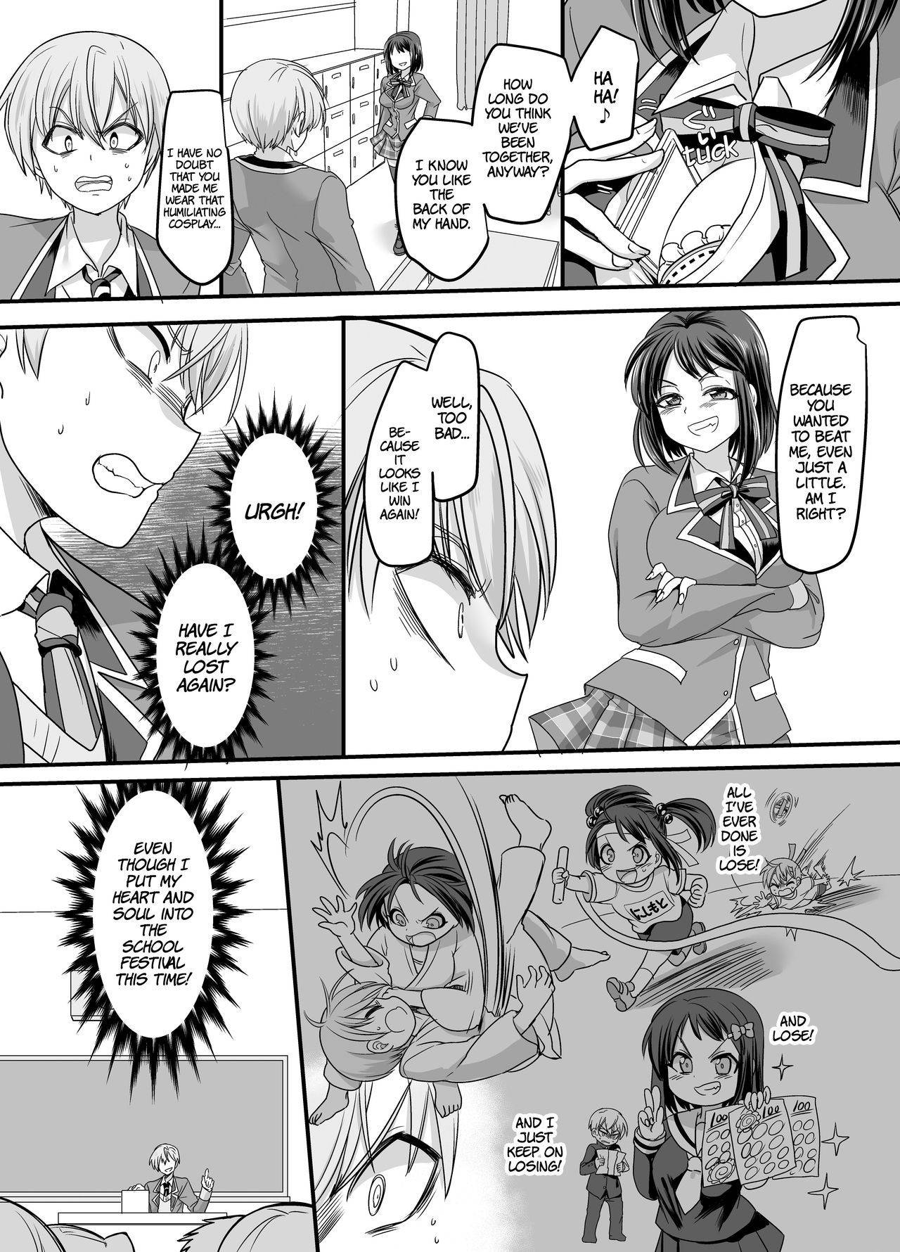 [Gozen Shichiji no Awase Kagami (Kouji, kagami0235)] Kanojo no Cosplay ~Chijoku no Nyotaika Choukyou!!~ | "Girlfriend" Cosplay: Humiliating Feminization Training [English] [BloodMoonScans]