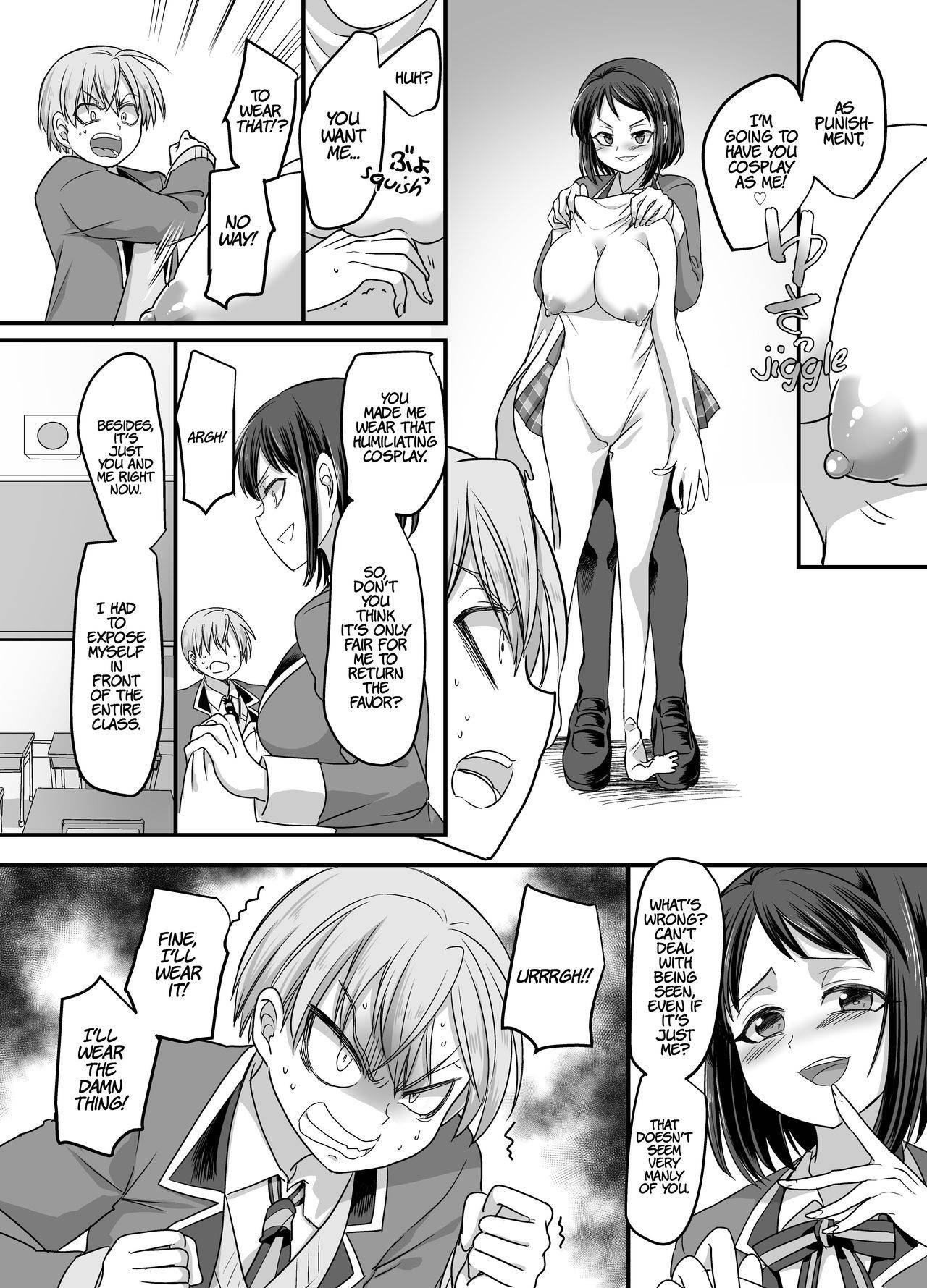 [Gozen Shichiji no Awase Kagami (Kouji, kagami0235)] Kanojo no Cosplay ~Chijoku no Nyotaika Choukyou!!~ | "Girlfriend" Cosplay: Humiliating Feminization Training [English] [BloodMoonScans]