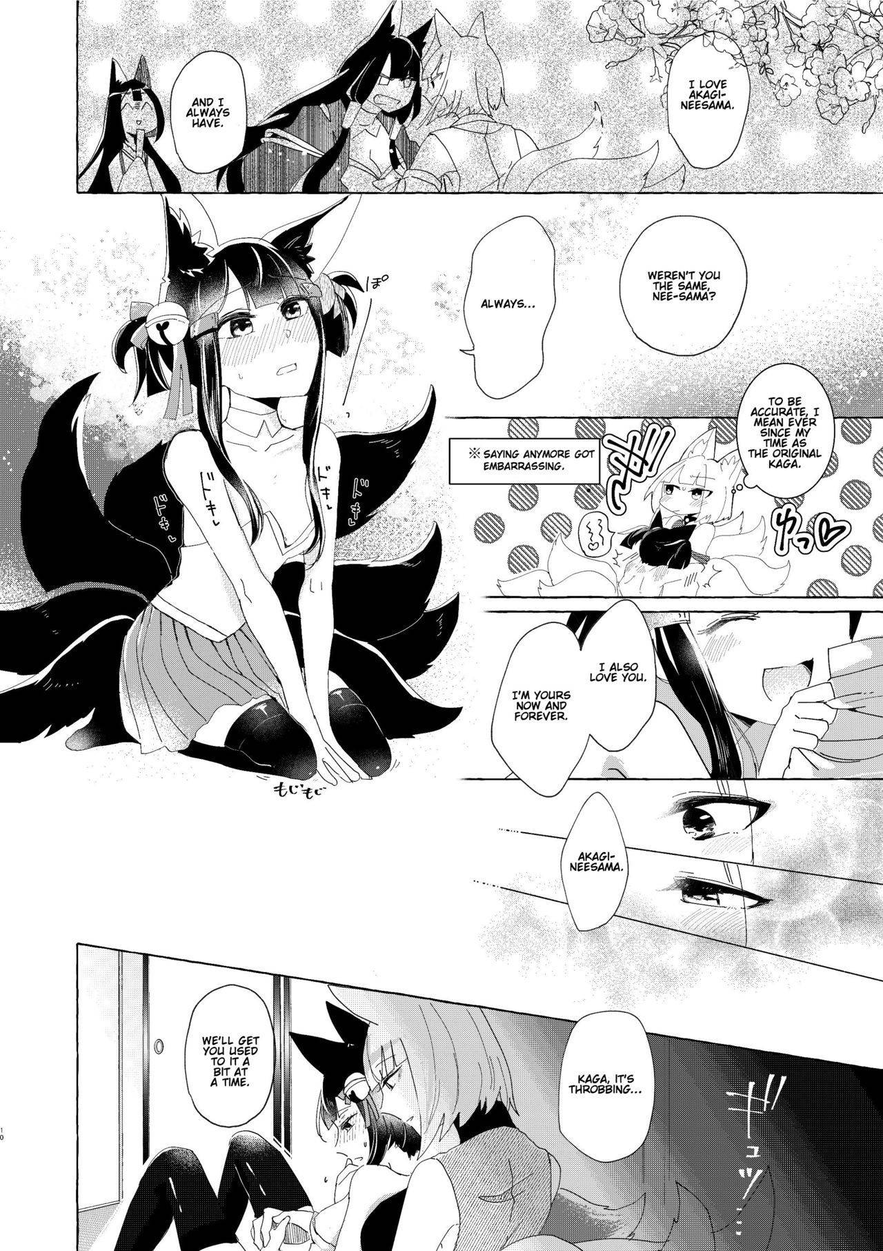 [Yuribatake Bokujou (Kon)] Akagi-chan wa Okusuri o Nomanai | Akagi-chan Won't Take Her Medicine (Azur Lane) [English] [Gondis] [Digital]