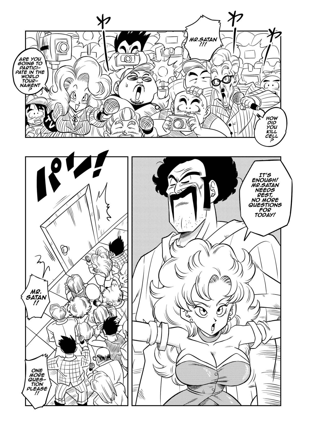 [Yamamoto] Mr. Satan's Secret Training (Dragon Ball Z) [English] [Decensored]