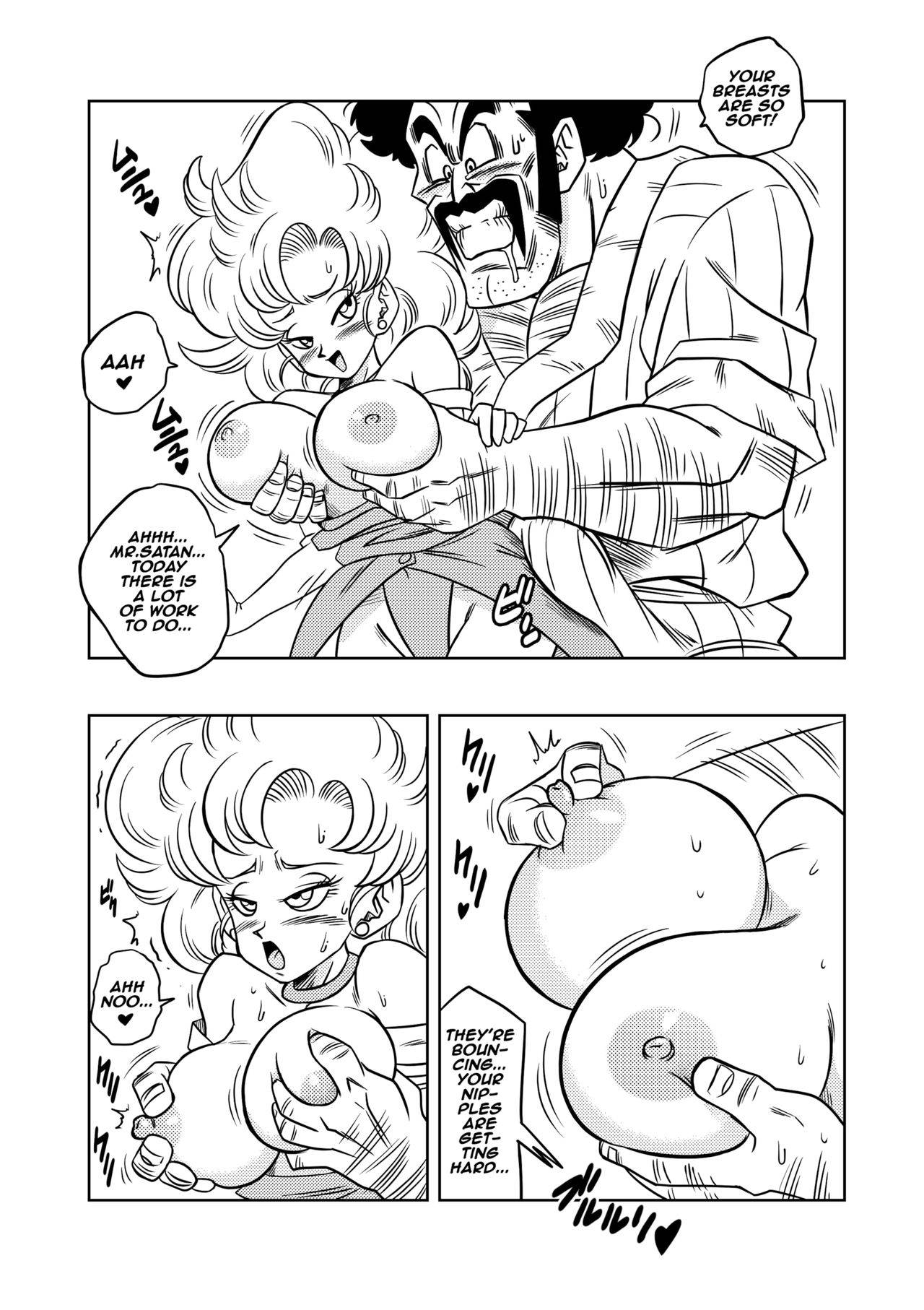 [Yamamoto] Mr. Satan's Secret Training (Dragon Ball Z) [English] [Decensored]