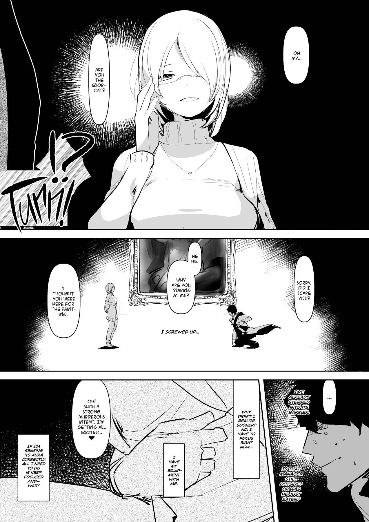 [Aimaitei (Aimaitei Umami)] That Time When I, an Exorcist, Lost to Futanari Demon Cock... [English] {2d-market.com} [Decensored] [Digital]