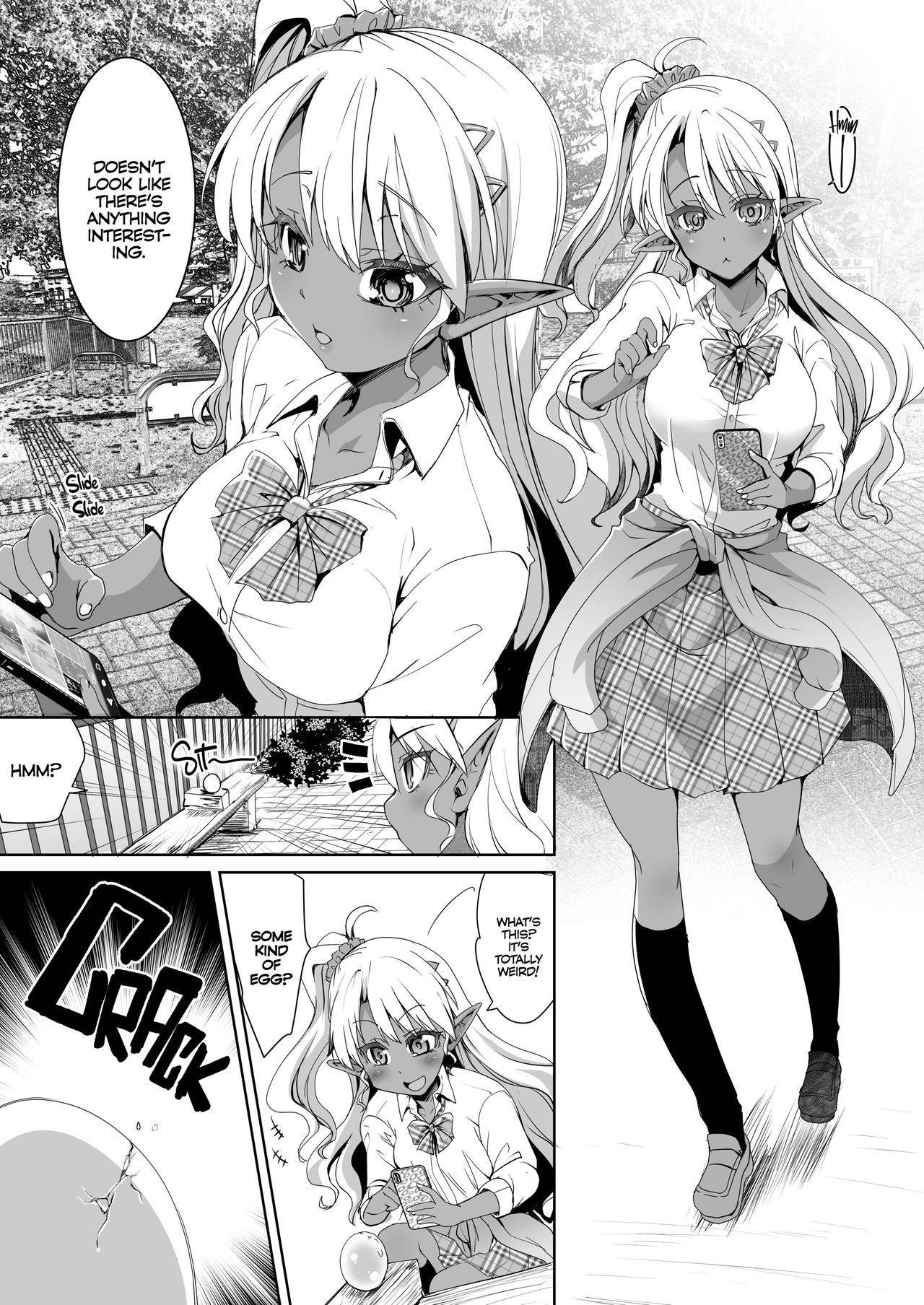 [Moon Night Kitten (Kouki Kuu)] JK Dark Elf Shokushu o Kau! | Dark Elf Schoolgirl Raises Tentacles [English] {2d-market.com} [Decensored] [Digital]