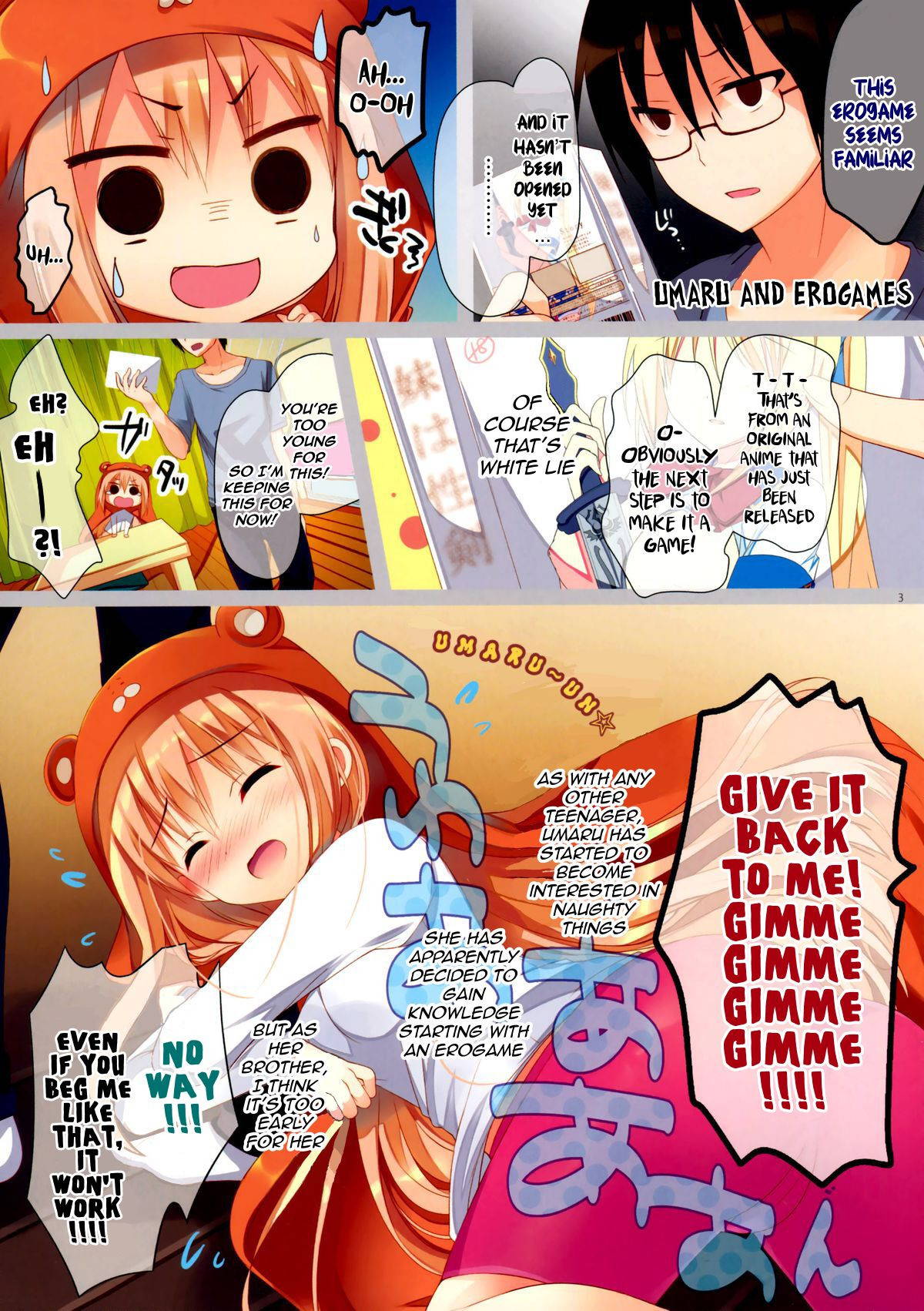 (C88) [Moco Chouchou (Hisama Kumako)] Umaru-chan to Ebina-chan! For Adult (Himouto! Umaru-chan) [English] [THE NEKO MANCERS]