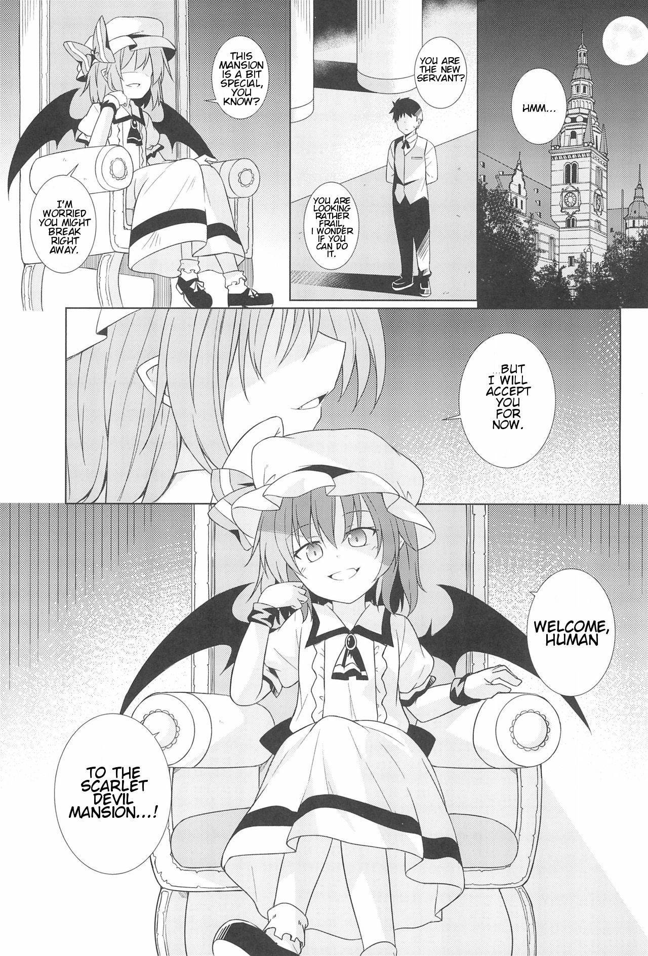 (C95) [Tonzura Douchuu (Kazawa)] Saimin Remilia | Hypnotised Remilia (Touhou Project) [English]