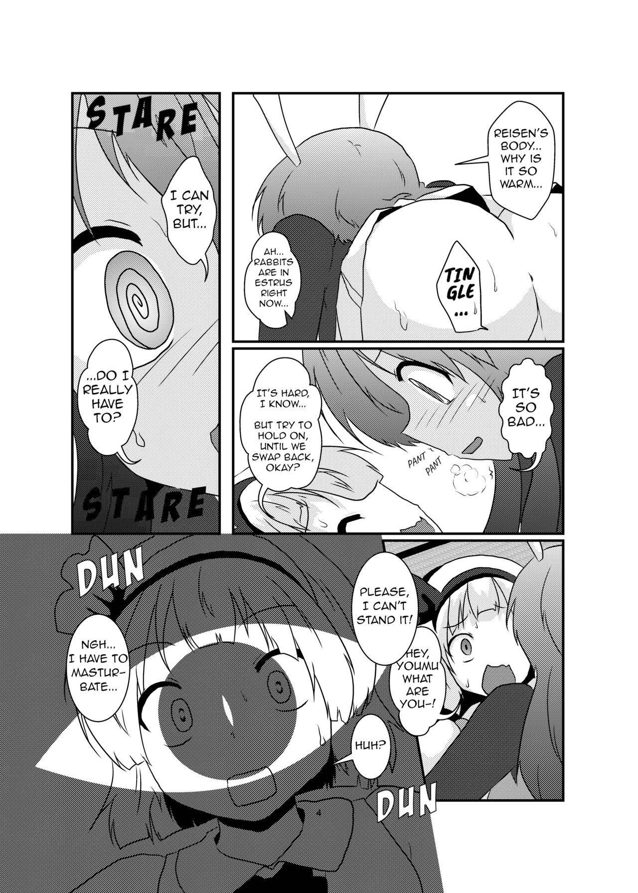 [Ameshoo (Mikaduki Neko)] Gyakuto ga Hanjin de Hanjin ga Gyakuto de | Reisen Becomes Youmu and Youmu Becomes Reisen (Touhou Project) [English] [GB_TRS]