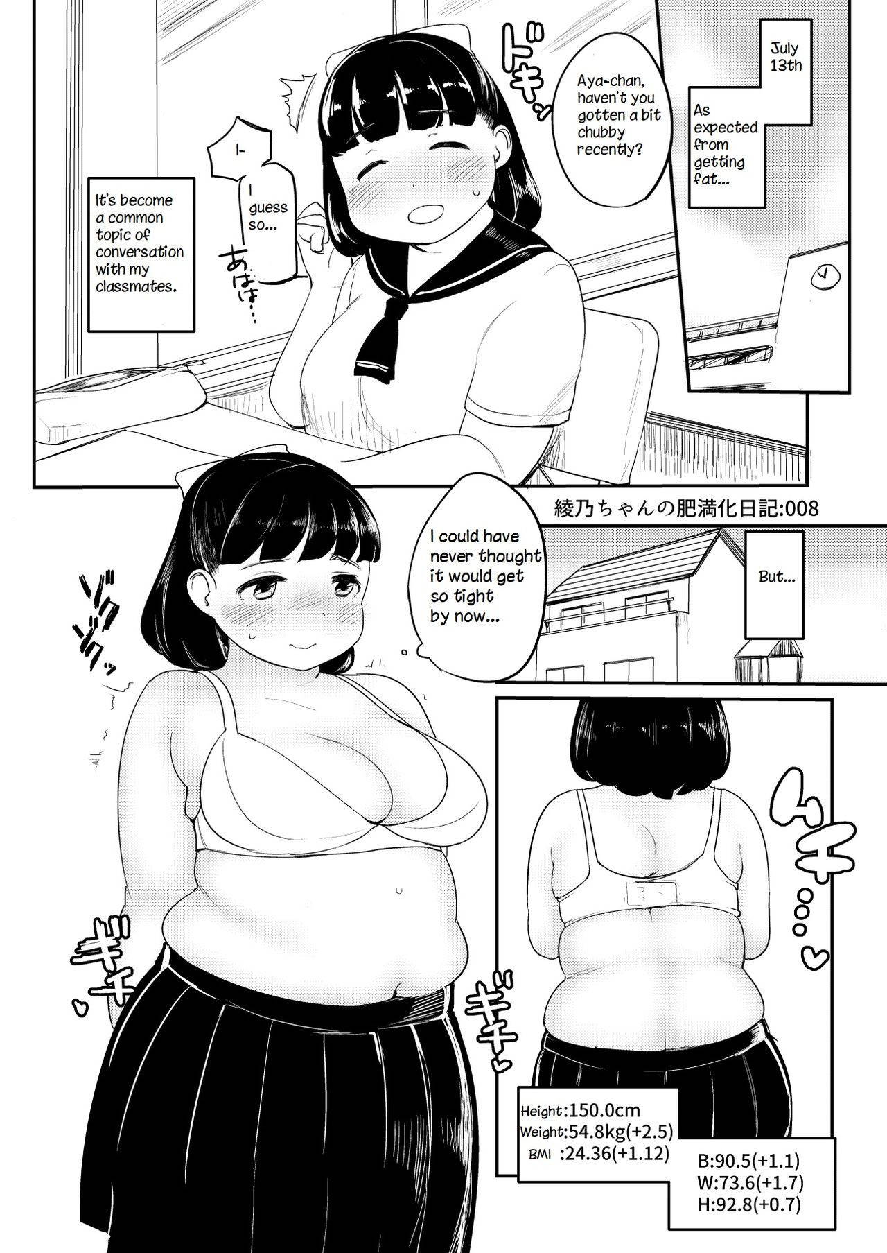 Ayano's Weight Gain Diary [English] Torrent(181 pages)