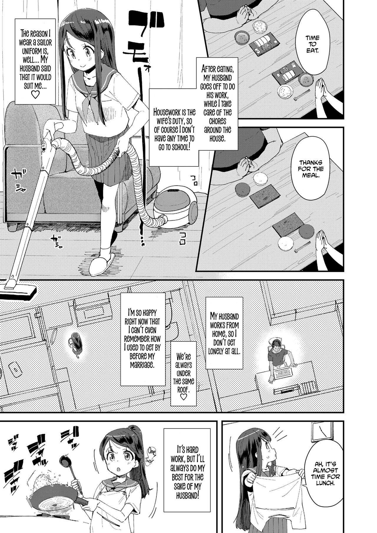 [Maeshima Ryou] Okusama wa Chuugakusei ♥ | Middle School Wife ♥  (COMIC LO 2021-03) [English] [Xzosk] [Digital]