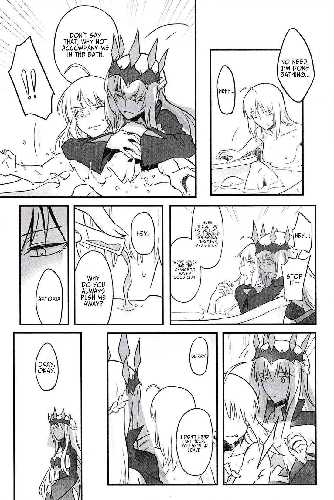 [Yohchi] Fate Fanbook #1 Artoria x Morgan (Fate/Grand Order) [English]