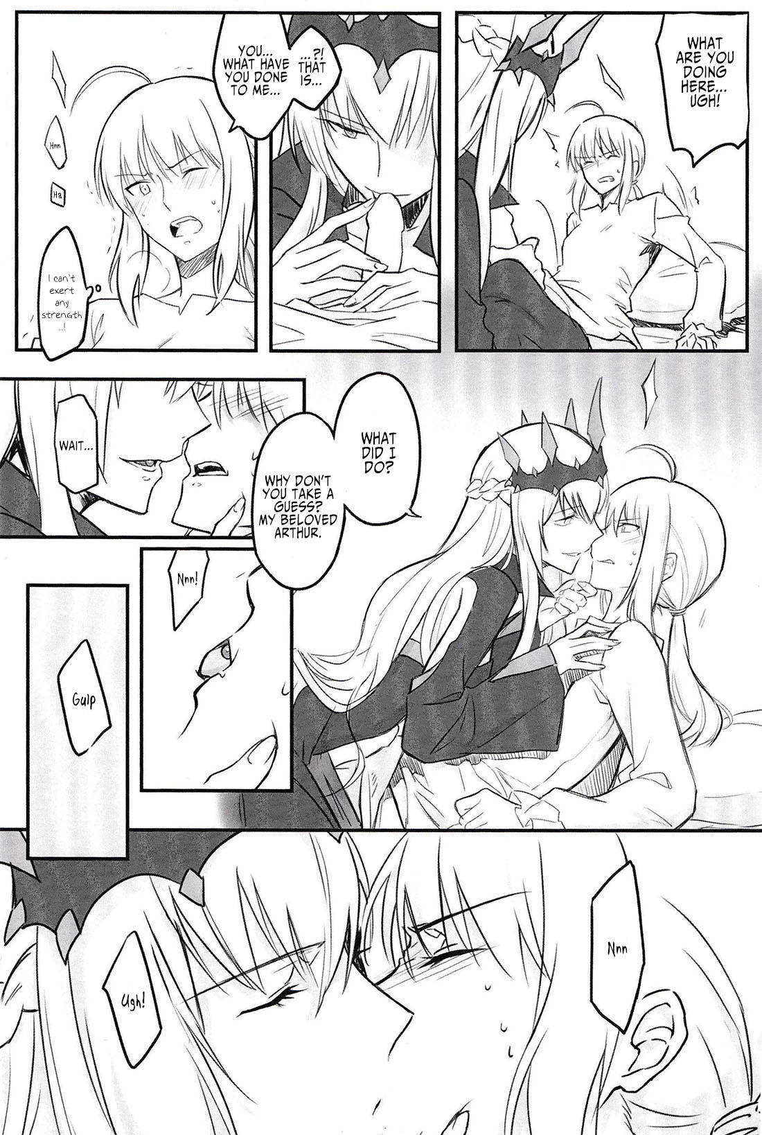 [Yohchi] Fate Fanbook #1 Artoria x Morgan (Fate/Grand Order) [English]