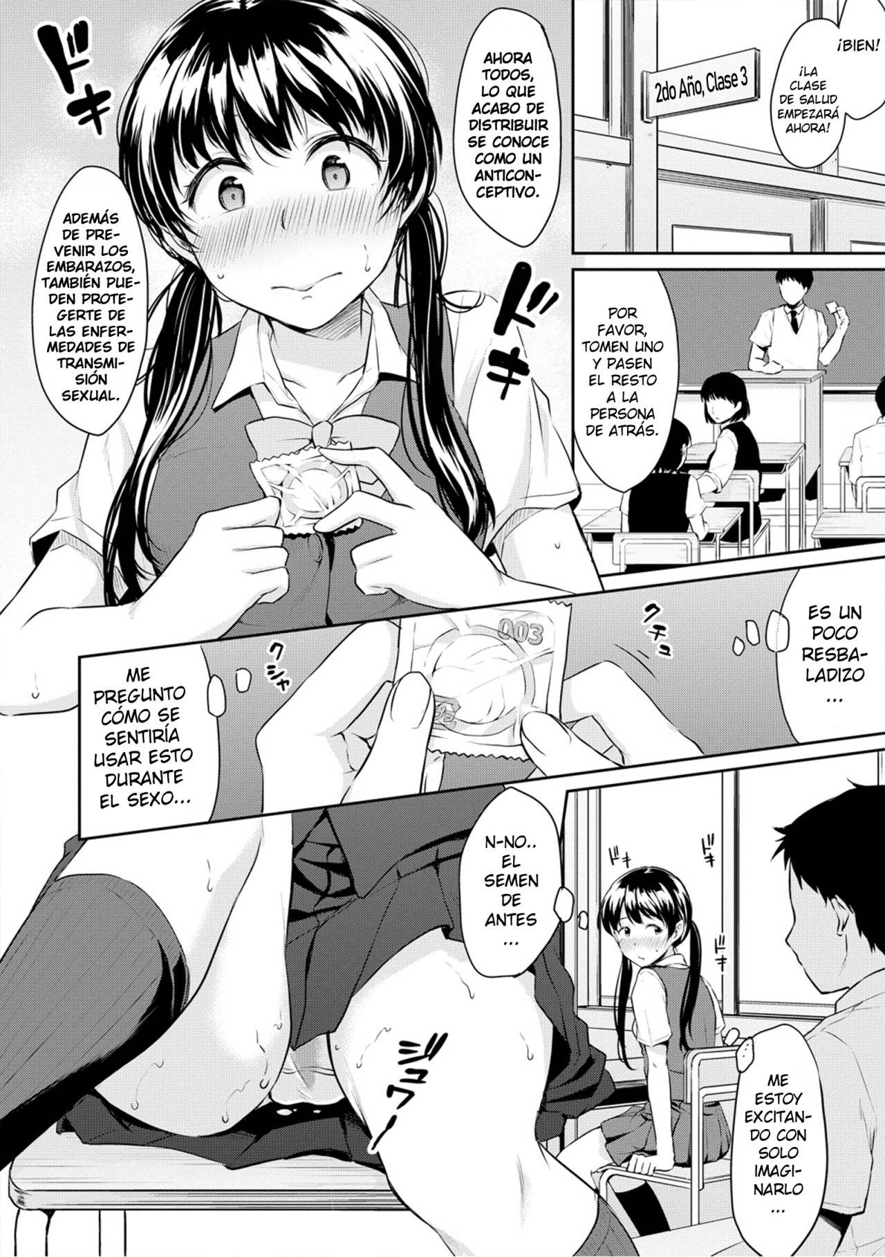 [Meganei] Kyou, Atashinchi Shuugoune! Chuuhen | LETS MEET AT MY PLACE TODAY PART 2 (Shishunki Sex) [Spanish] [Decensored] [Digital]