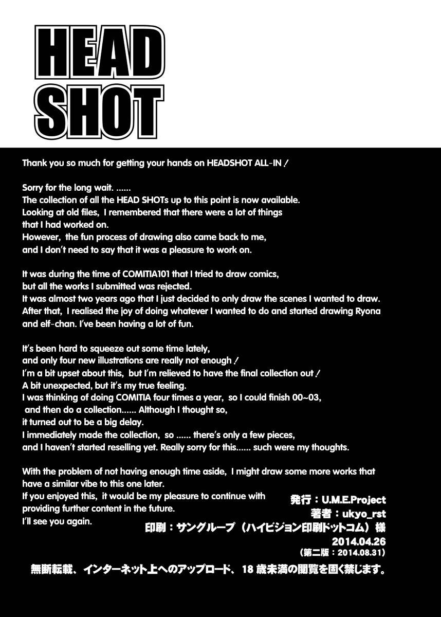 [U.M.E.Project (ukyo_rst)] HEAD SHOT File.00 [English] [soarpasser&huayi] [Digital]