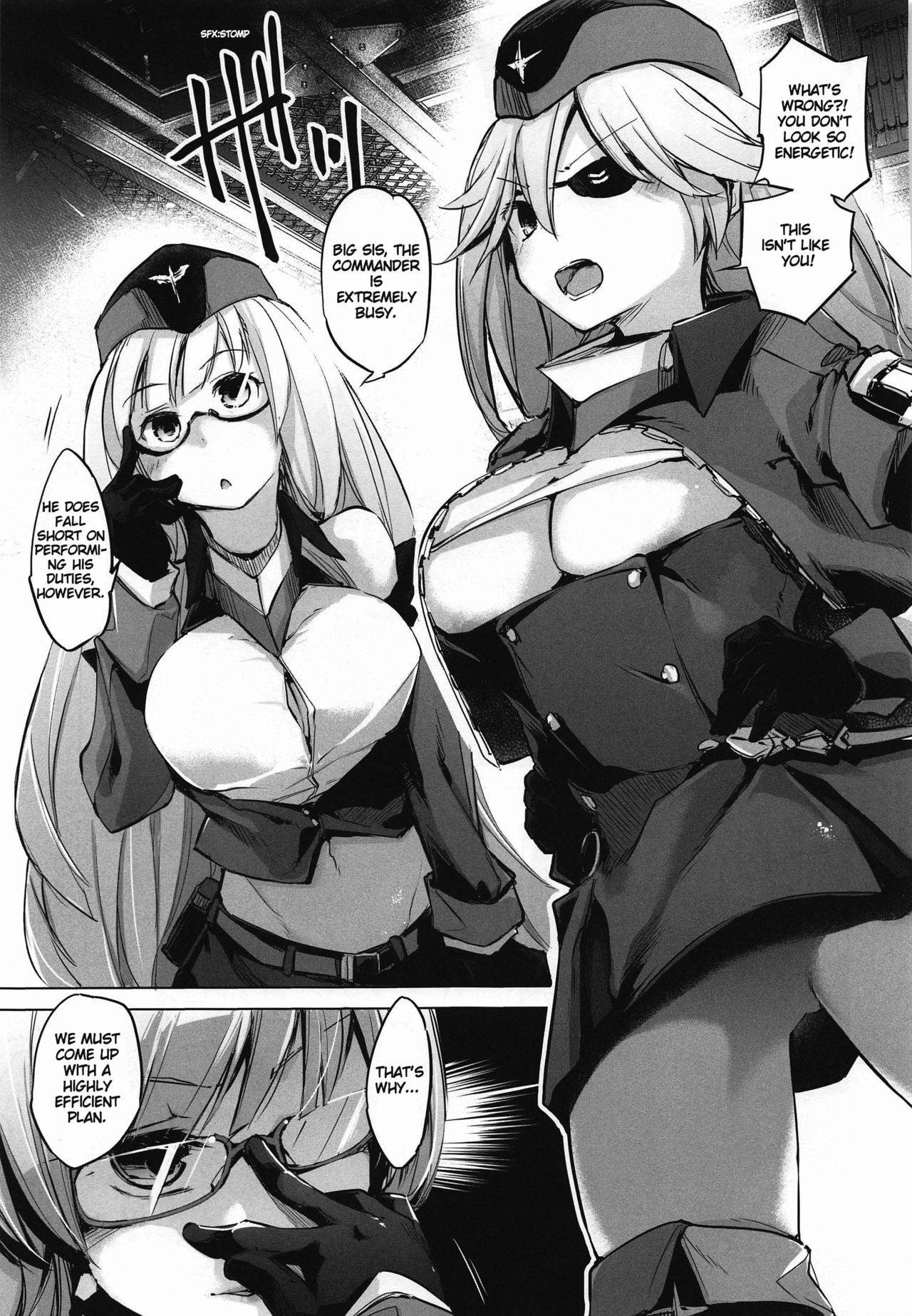 (COMIC1☆16) [Kaede Momiji (Shijokko)] Insufficient main force to shoot ! Iron-Blood Battleship and Battle Cruiser Summary Book(Azur Lane) [English] [LunaticSeibah]