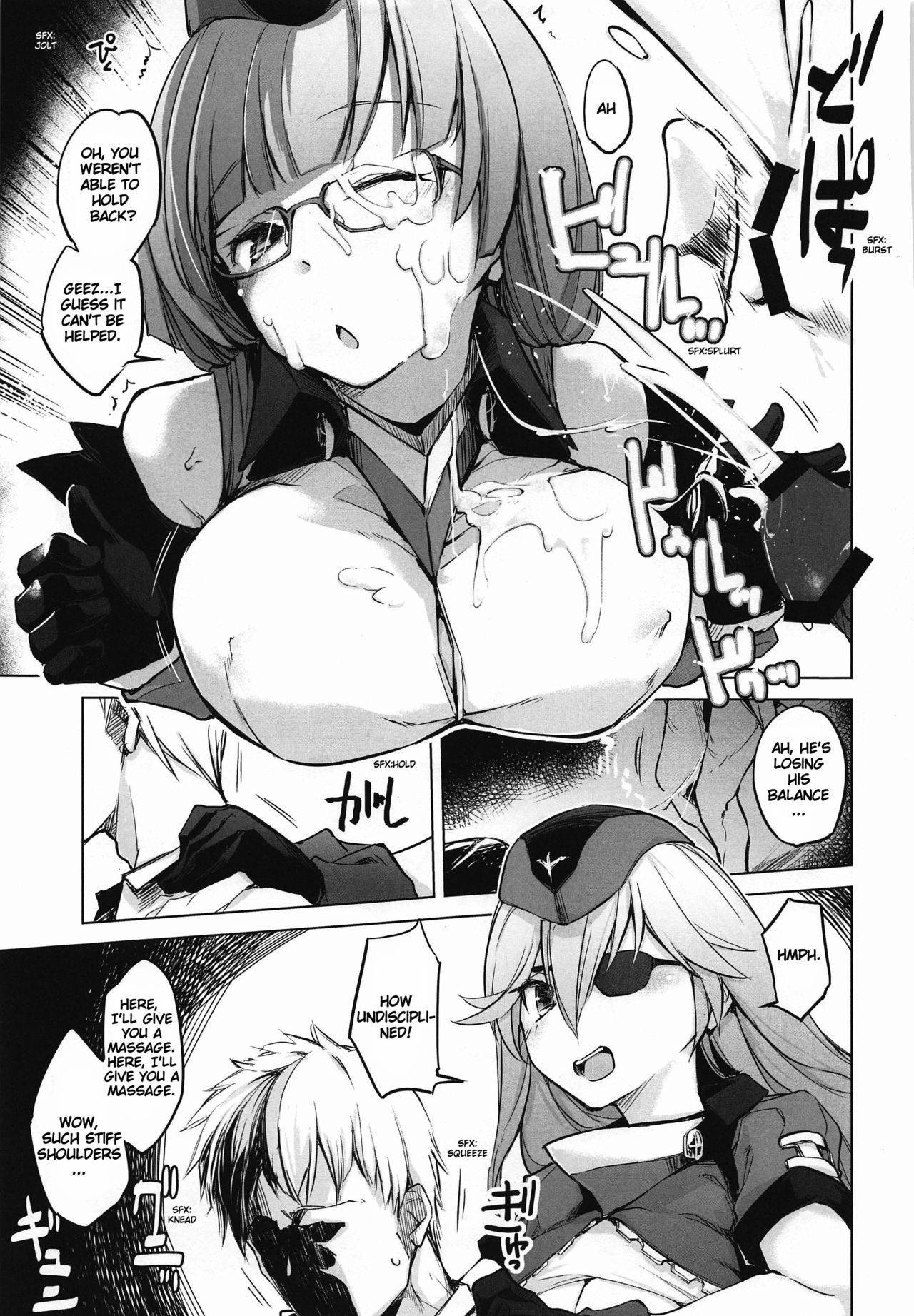 (COMIC1☆16) [Kaede Momiji (Shijokko)] Insufficient main force to shoot ! Iron-Blood Battleship and Battle Cruiser Summary Book(Azur Lane) [English] [LunaticSeibah]