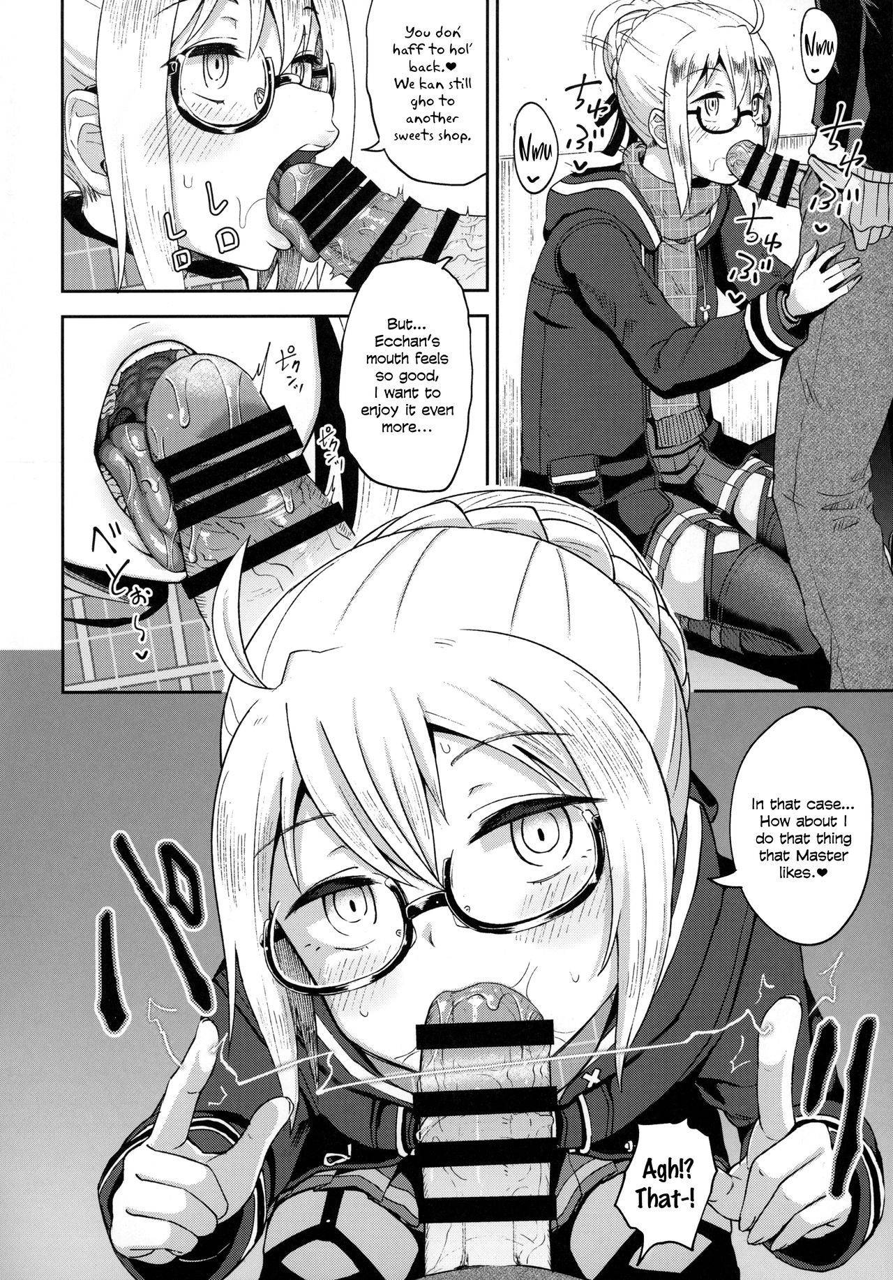 (C97) [Tonkotsu Fuumi (Poncocchan)] Ecchan to Icha Love Okuchi Ecchi! | Having Lovey-Dovey Oral Sex with Ecchan! (Fate/Grand Order) [English] [head empty]