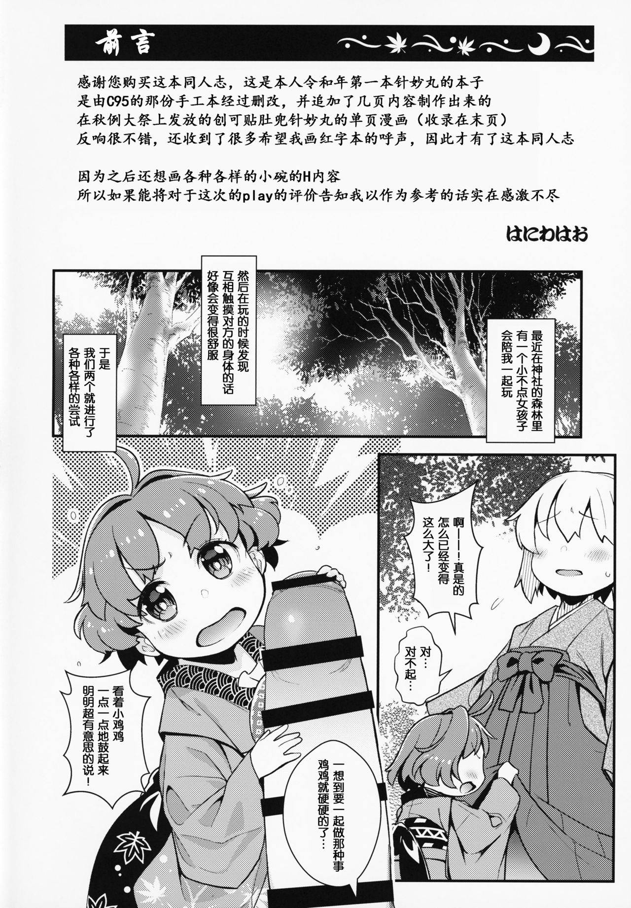 (Reitaisai 16) [Hamurabi 14 (Haniwa Hao)] Kobito mo Anshin Ban Soukou (Touhou Project)[Chinese]