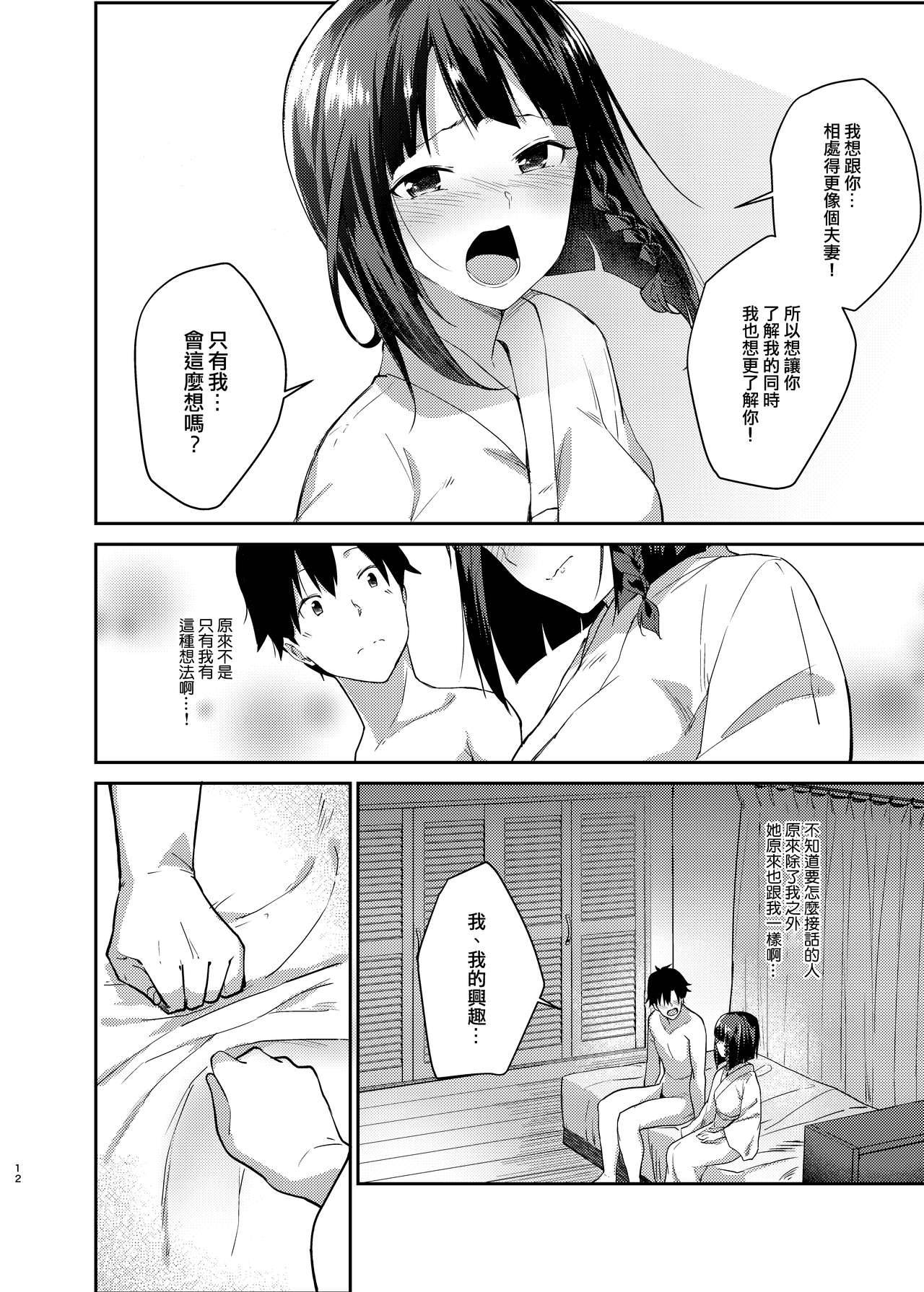 [DCinAC X oo君聯動漢化](C96) [咳寝 (咳寝はじめ)] 無口で無表情な妻とベッドの上でお見合いをやり直す話