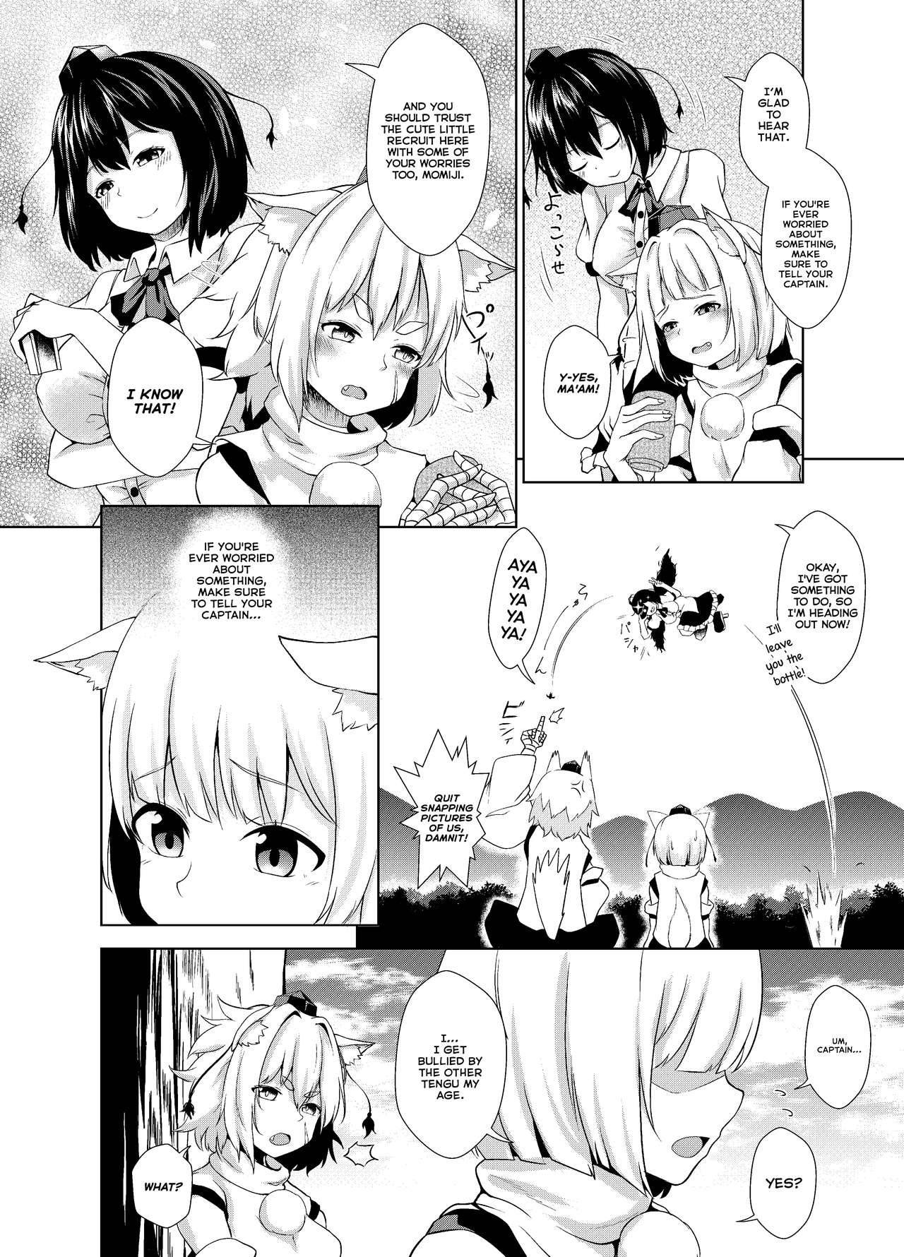 [Nekono Fuguri] Onayami desu ka Momiji-san! Tell Me Your Worries, Momiji-san! (Touhou Project) [English] [BanjoFuzz]