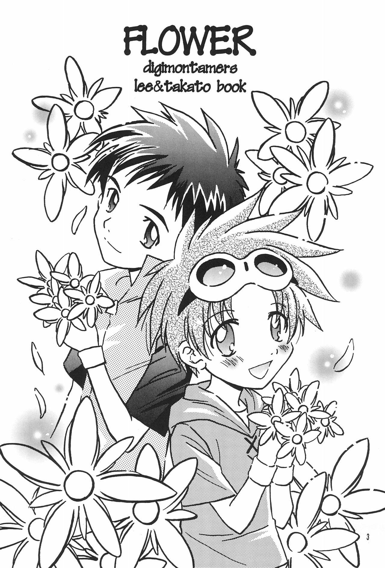 (C62) [Totocal LAND (Watase Hiroko)] FLOWER (Digimon Tamers)