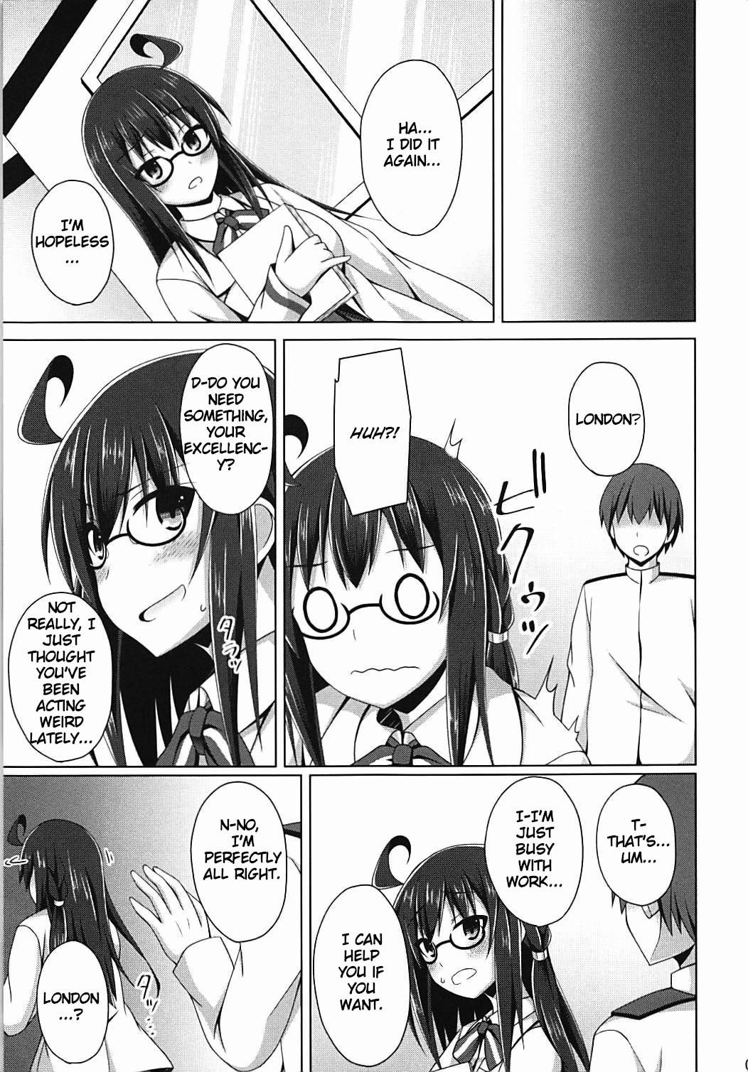 (COMIC1☆13) [Imitation Moon (Narumi Yuu)] London-san to Ichinichi Date Sono Yokushuu | One day date with London-san: The week after (Azur Lane) [English] [LunaticSeibah]