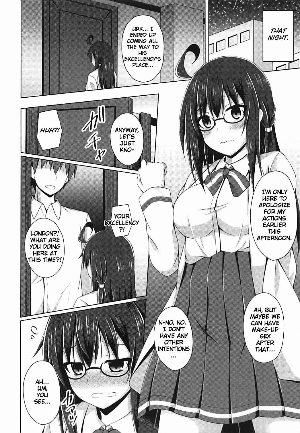 (COMIC1☆13) [Imitation Moon (Narumi Yuu)] London-san to Ichinichi Date Sono Yokushuu | One day date with London-san: The week after (Azur Lane) [English] [LunaticSeibah]