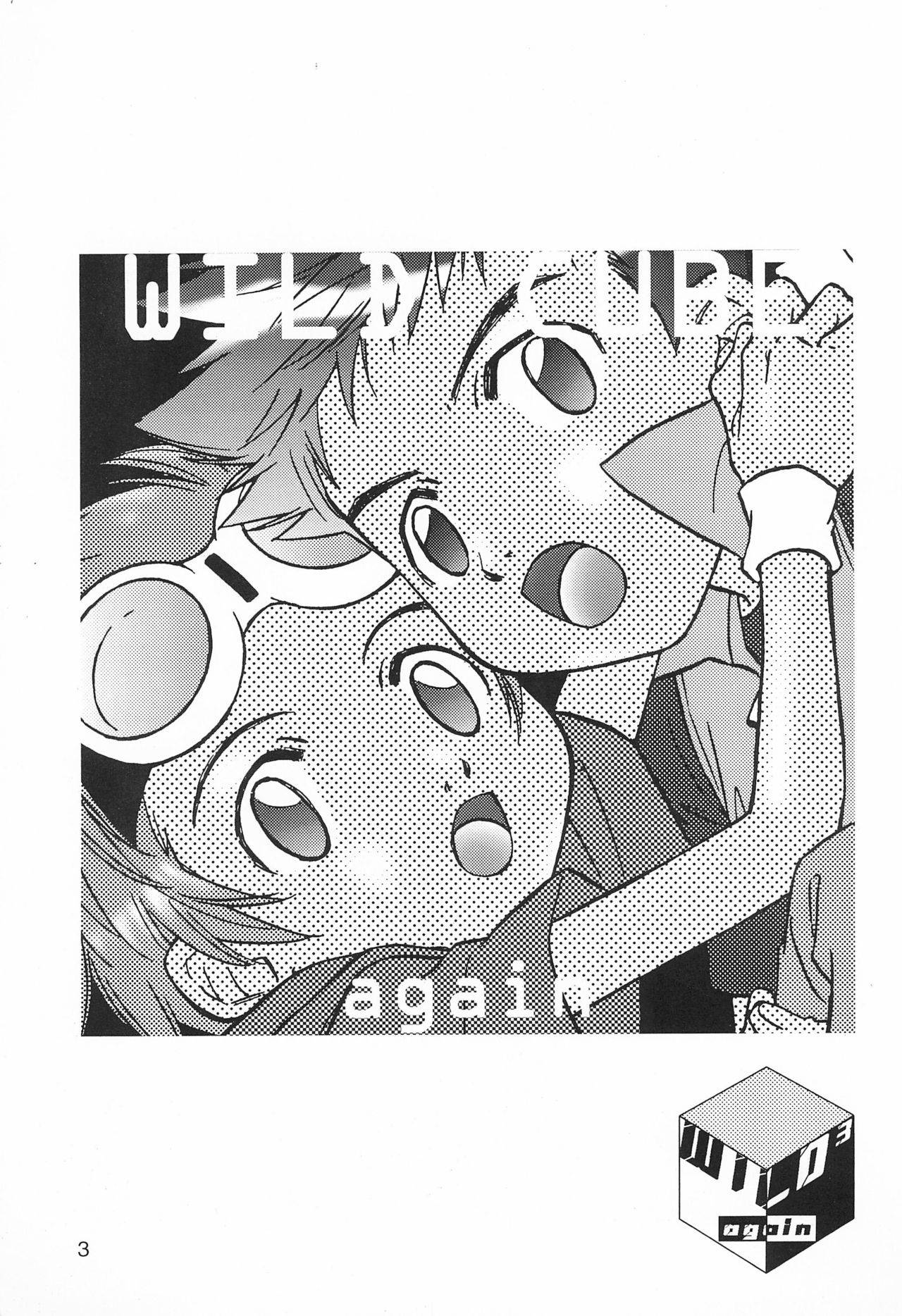 (C62) [Deko Tamiya, anti-knock (Konagata Kuruko, Aoi Sara)] WILD CUBE again (Digimon Tamers)